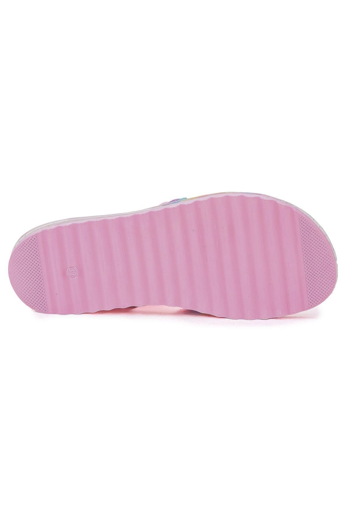 2352 Kız Çocuk Sandalet Pembe