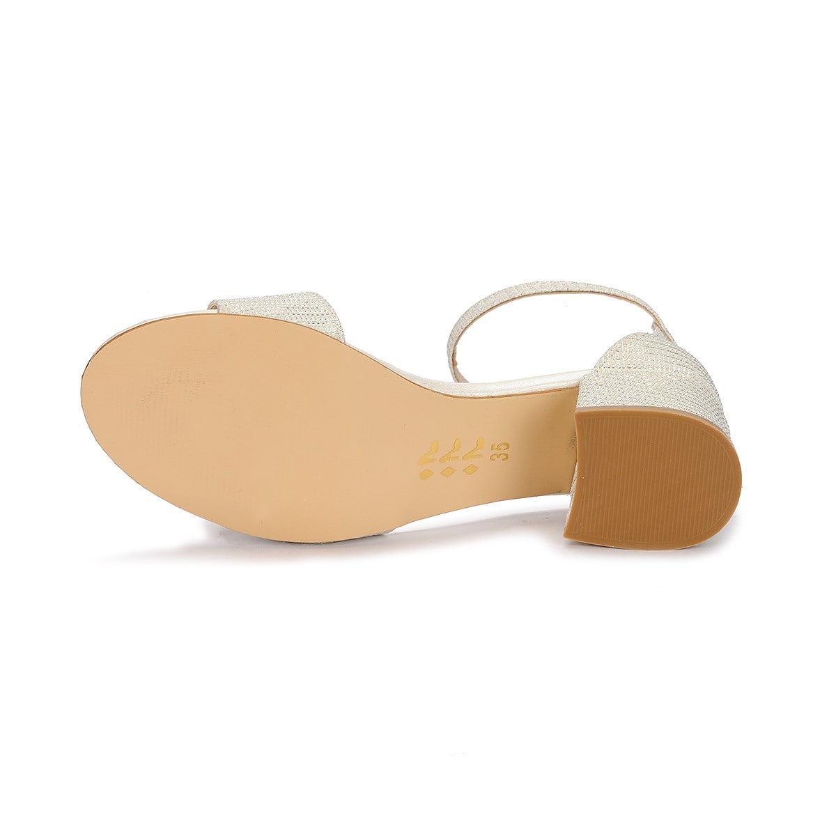 Alexa Çupra Günlük Kız Çocuk 3 Cm Topuk Sandalet Ayakkabı Sedef