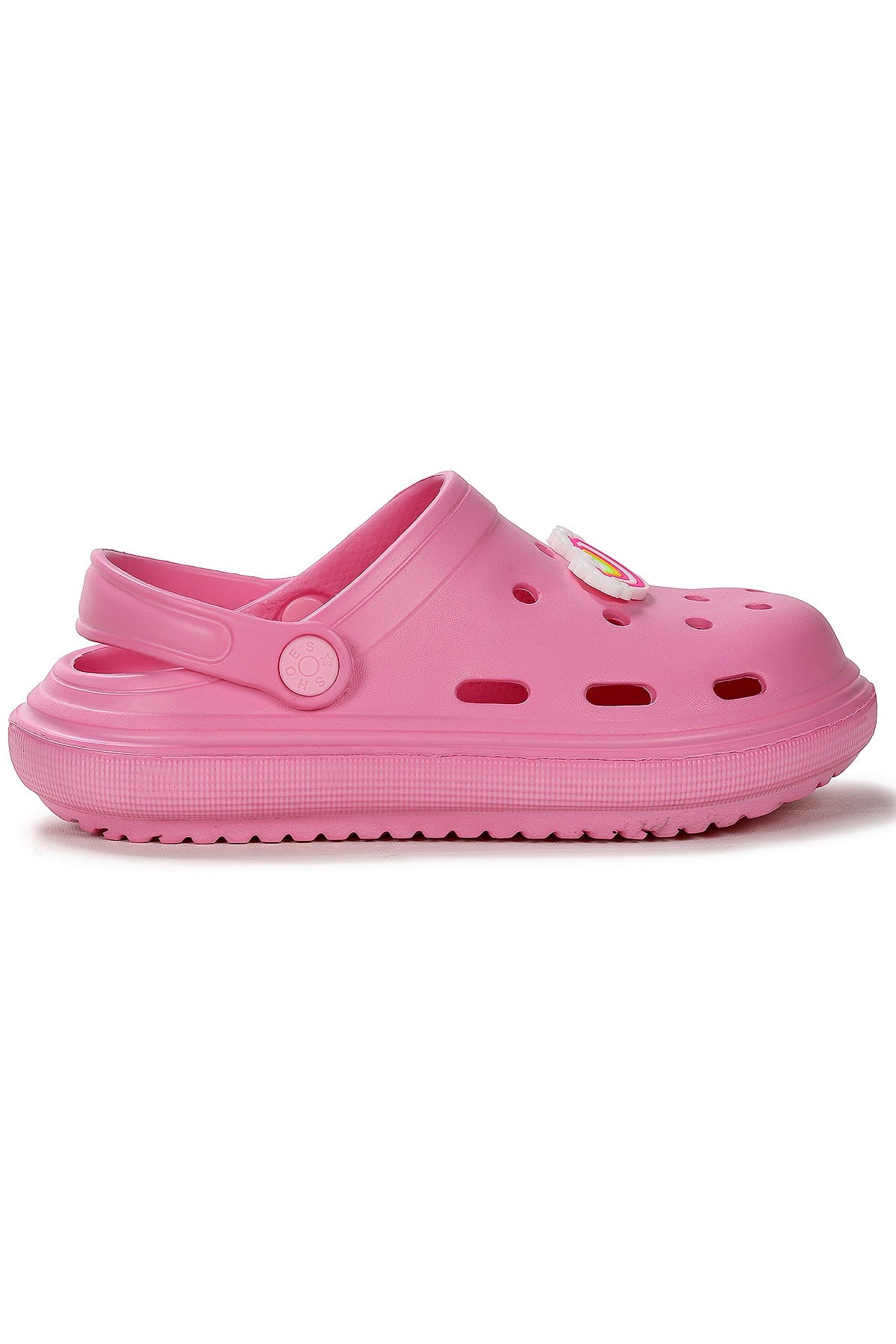 Bester Eva Plaj Havuz Okul Kreş Kız Çocuk Terlik Pembe