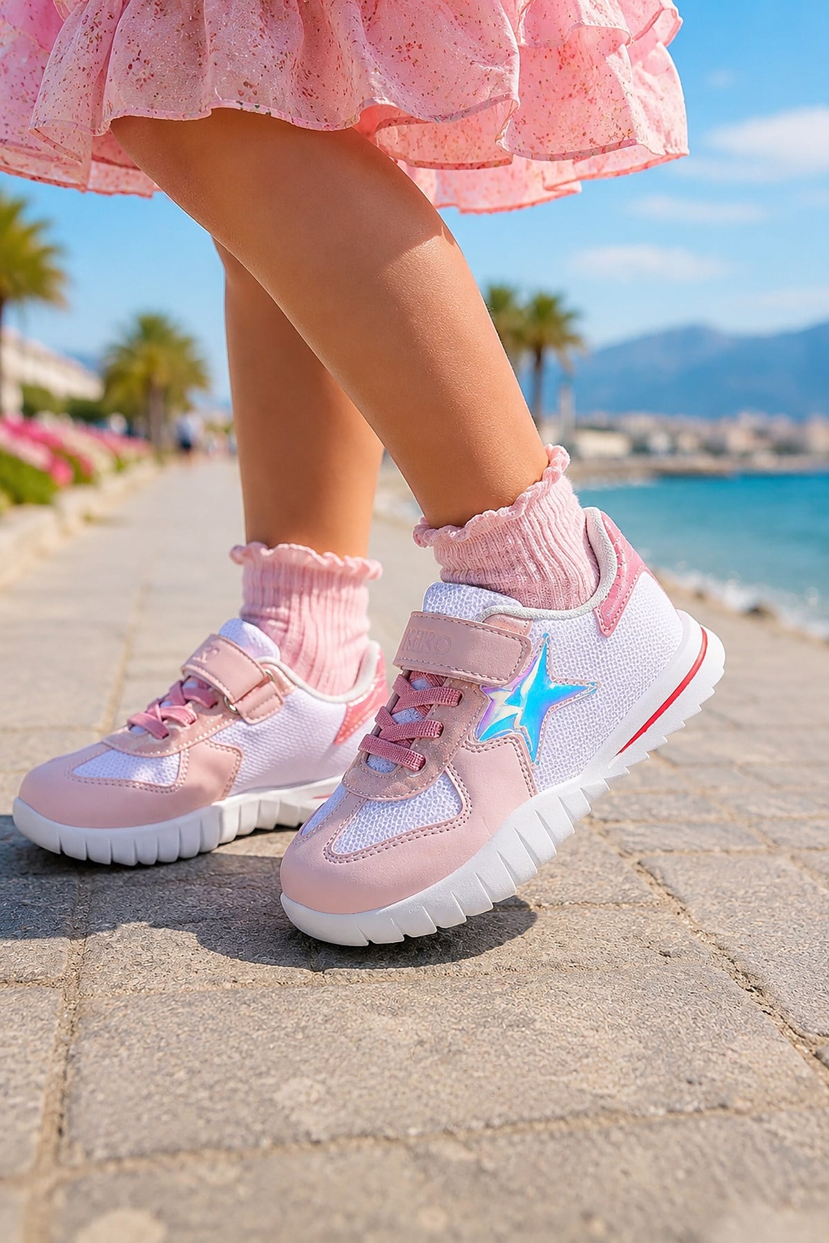 Chuck Günlük Kız Çocuk Spor Ayakkabı Pembe - Beyaz