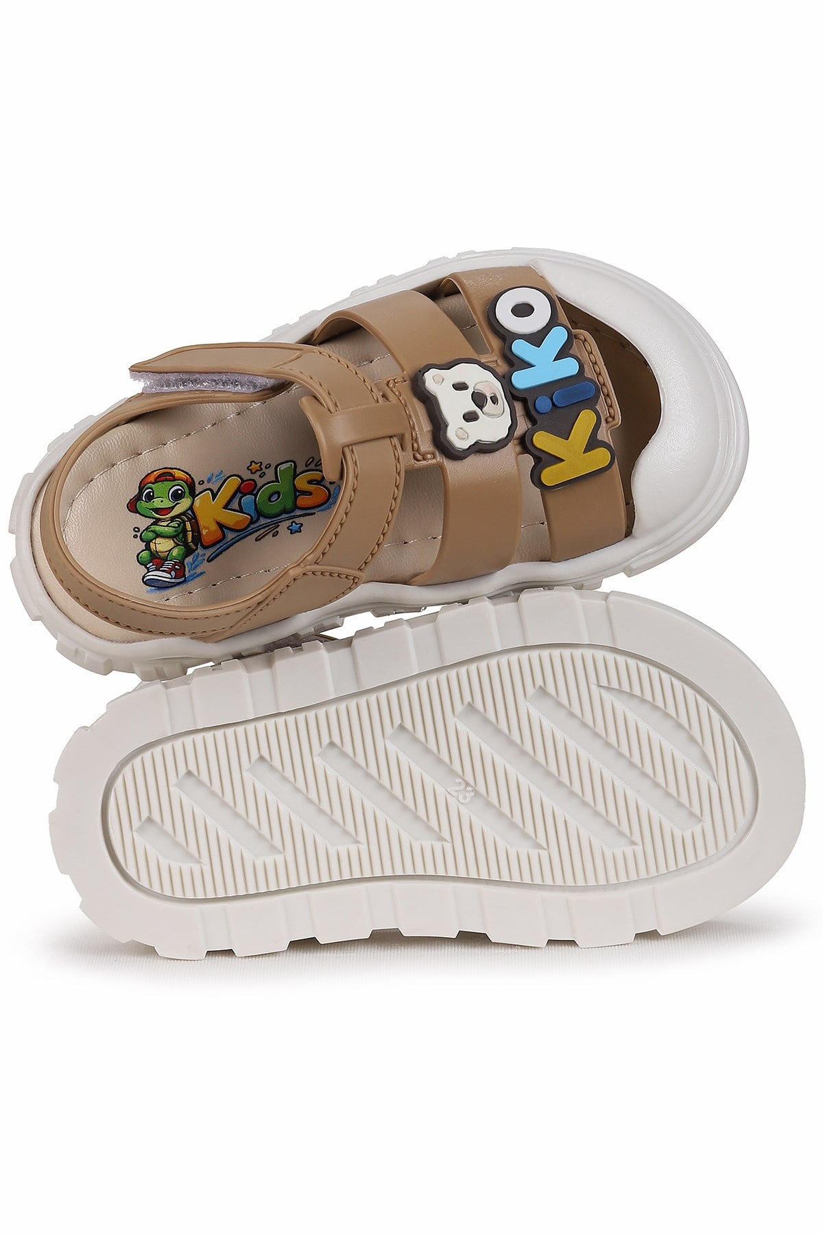 Jack Hafif Taban Erkek Çocuk Sandalet Taba