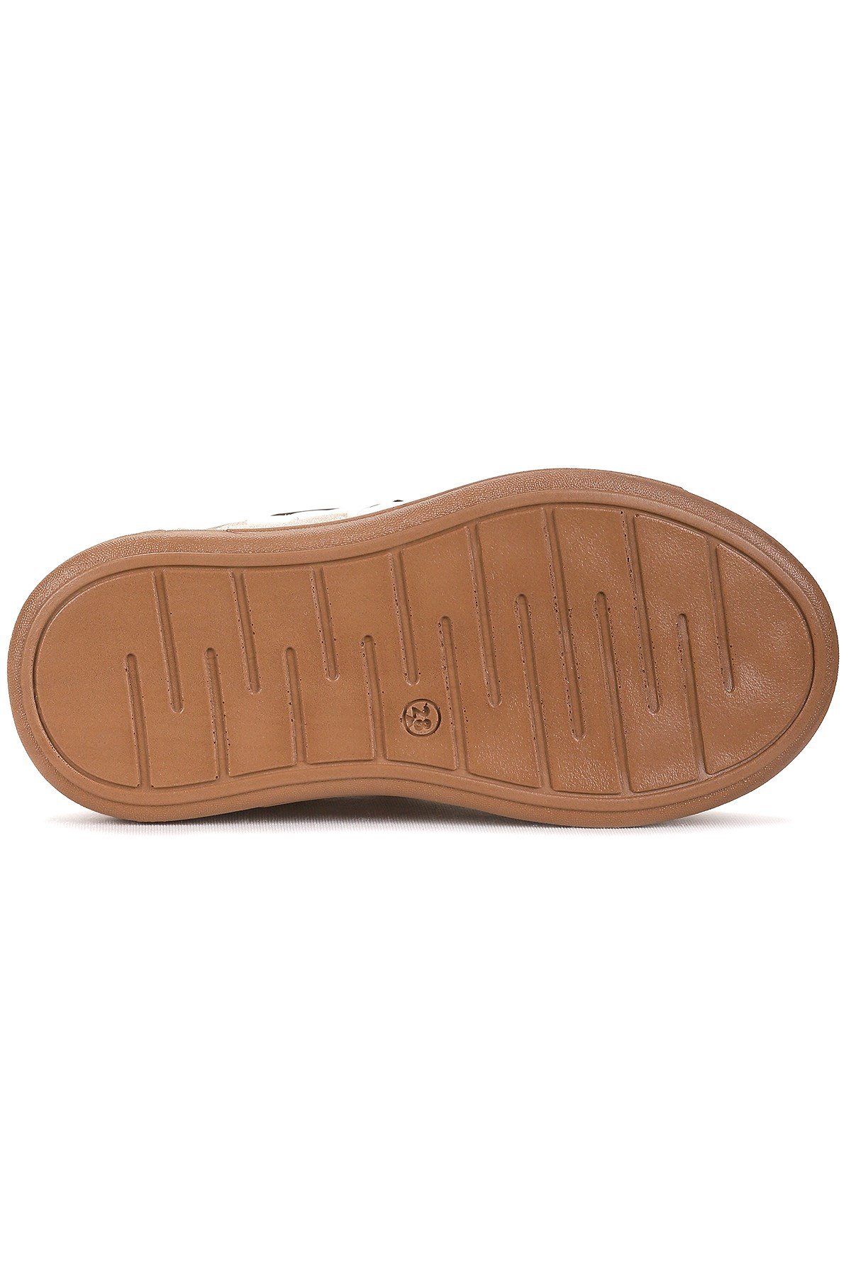 Lacer Bağcıklı Erkek Çocuk Spor Ayakkabı Bej