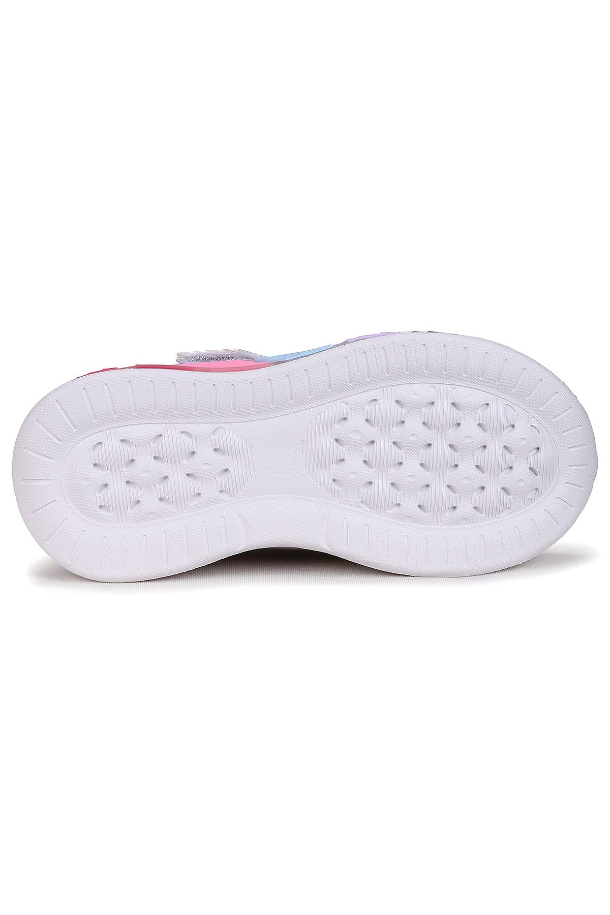 Larry Cırtlı Kız Çocuk Spor Ayakkabı Beyaz - Lila