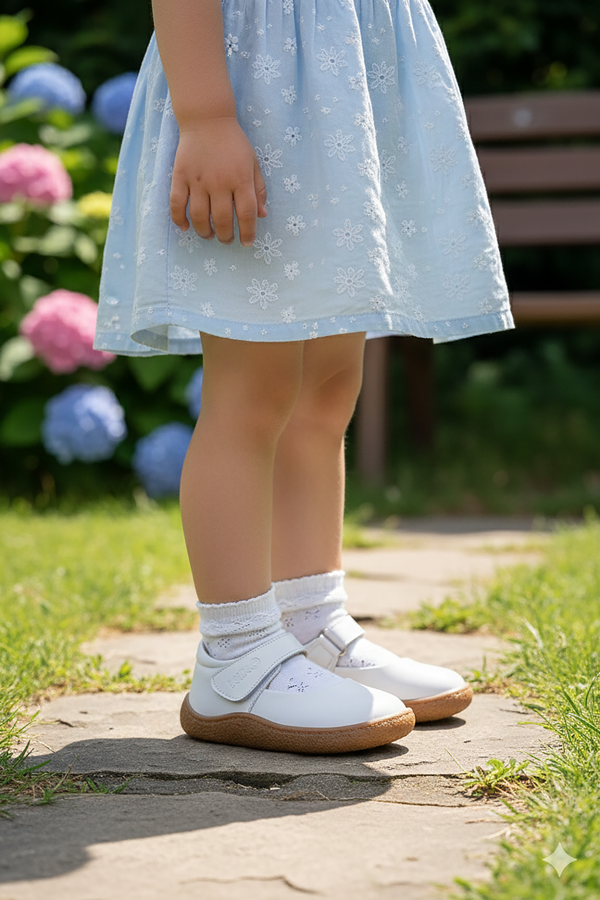 Lida %100 Deri Günlük Kız Bebek Babet Ayakkabı Beyaz