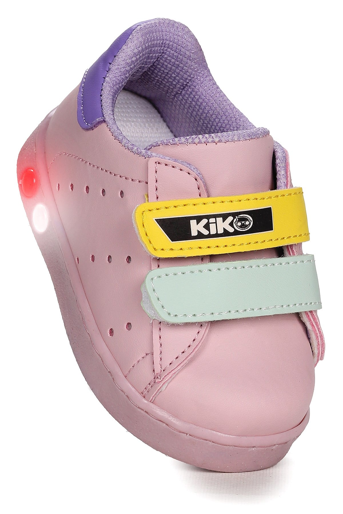Oyo İlk Adım Bebe Cırtlı Işıklı Kız Bebek Spor Ayakkabı Pudra - Sarı