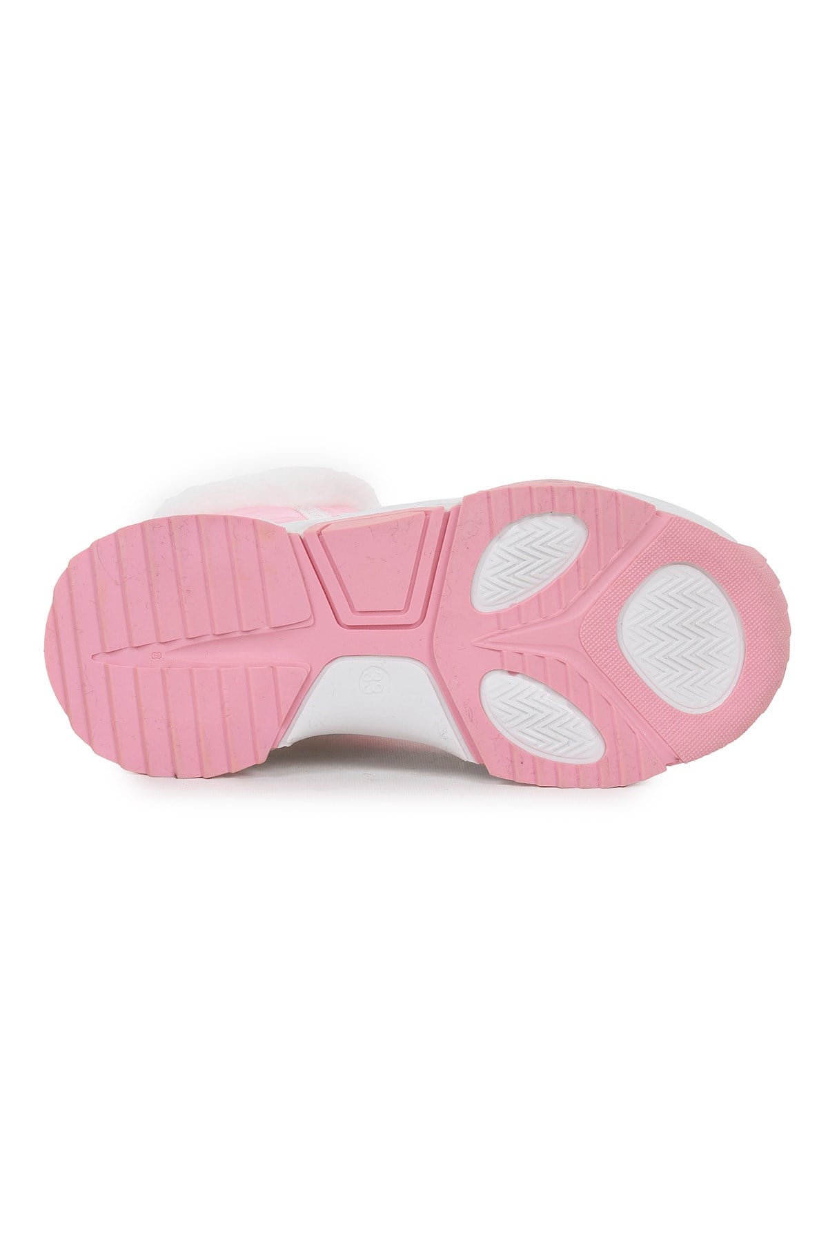 Pamela Fermuarlı Kız Çocuk Kar Botu Pembe