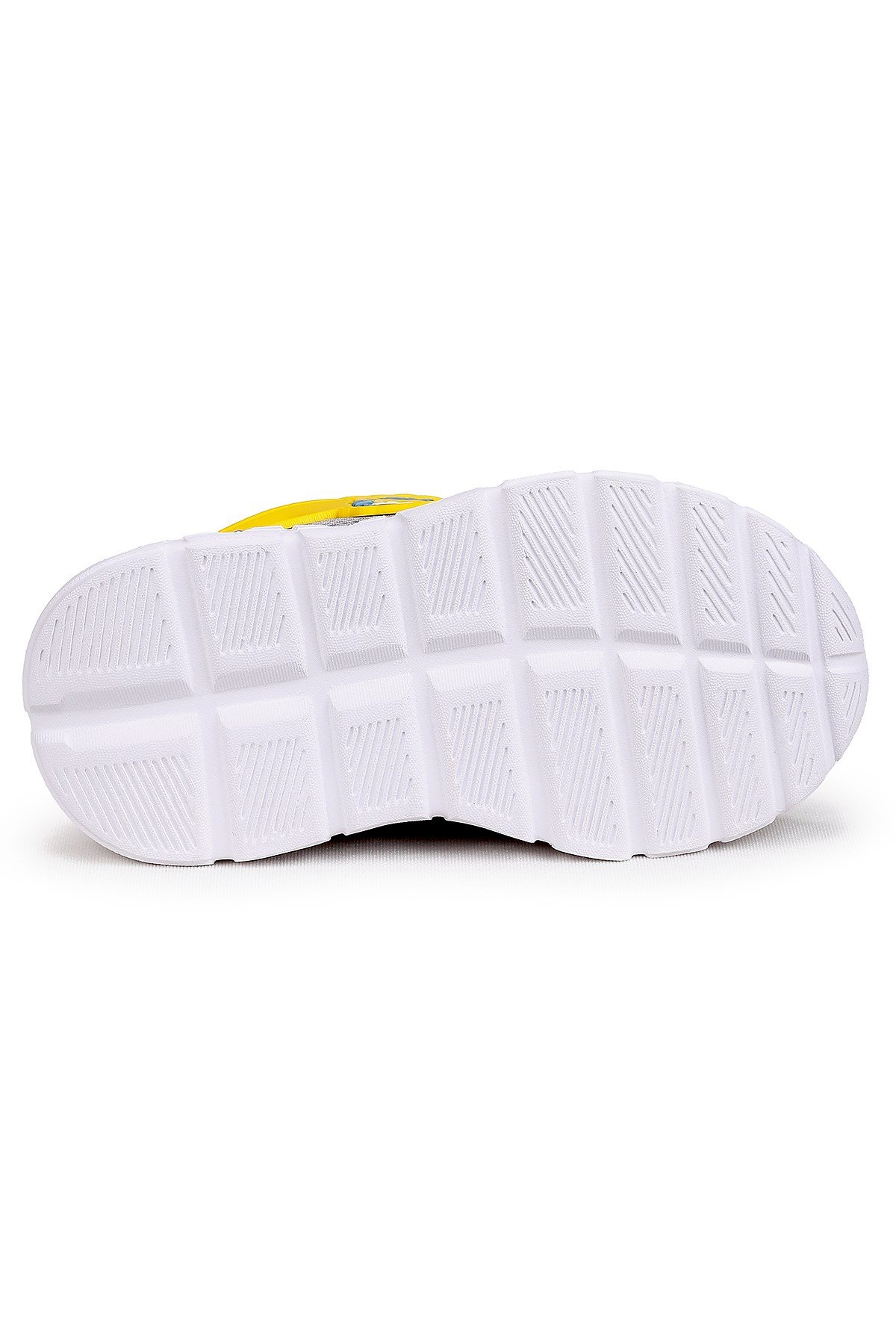 Puff Cırtlı Işıklı Faylon Taban Erkek Çocuk Spor Ayakkabı Buz - Sarı
