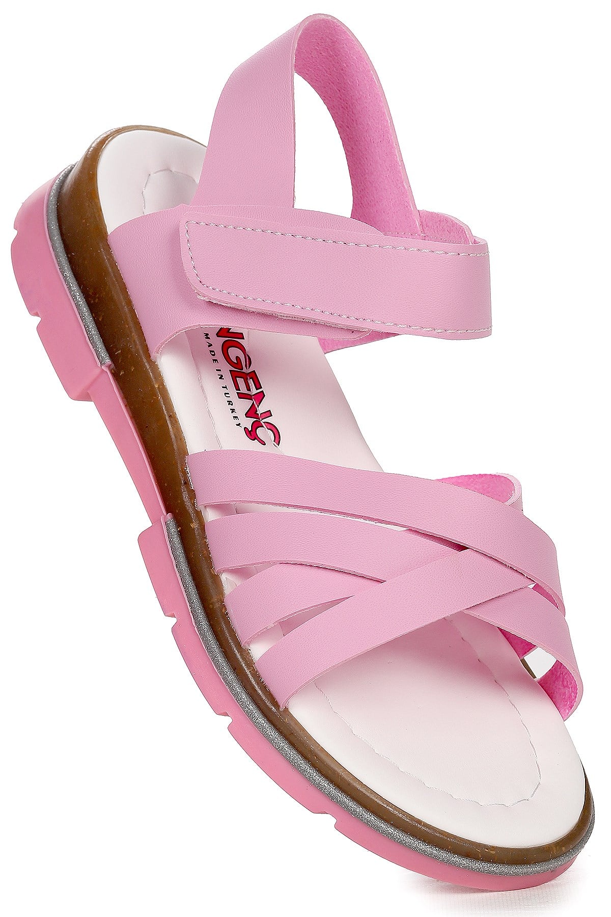 Ricky 2722-27 Kız Çocuk Sandalet Terlik Pembe