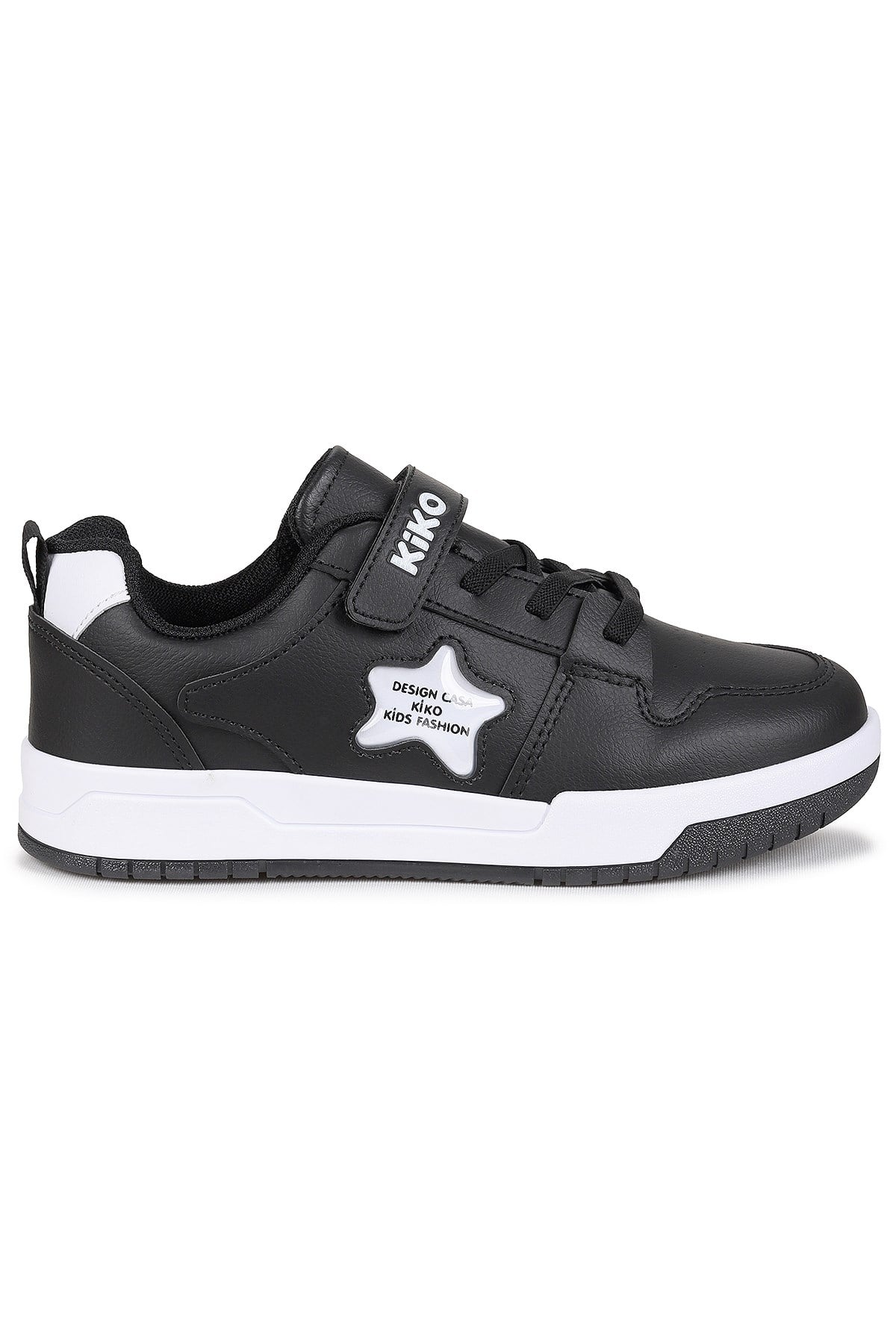 Sand Cırtlı Erkek Çocuk Spor Ayakkabı Siyah - Beyaz