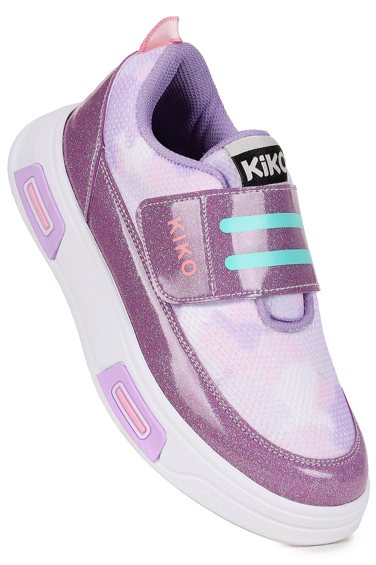 Strap Simli Cırtlı Günlük Kız Çocuk Spor Ayakkabı Lila