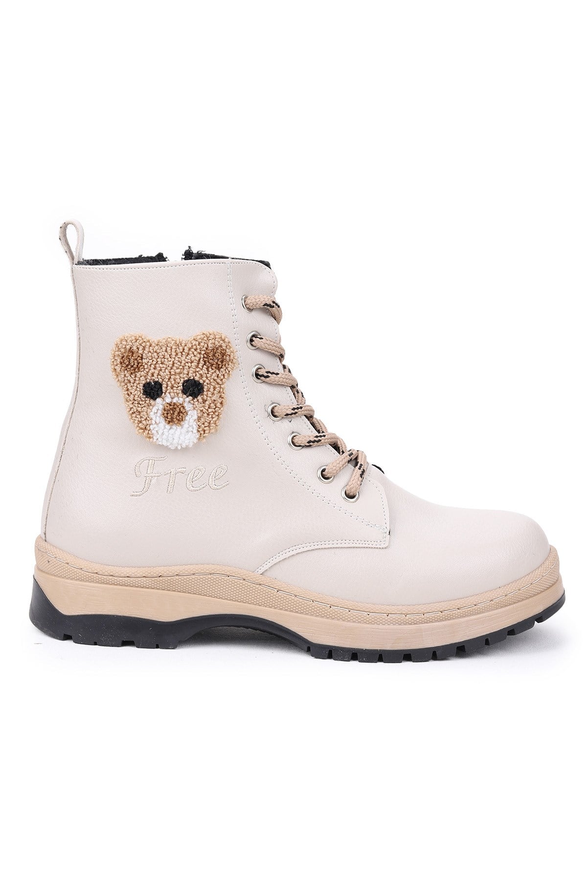 Teddy Termo Taban Kız Çocuk Bot Bej