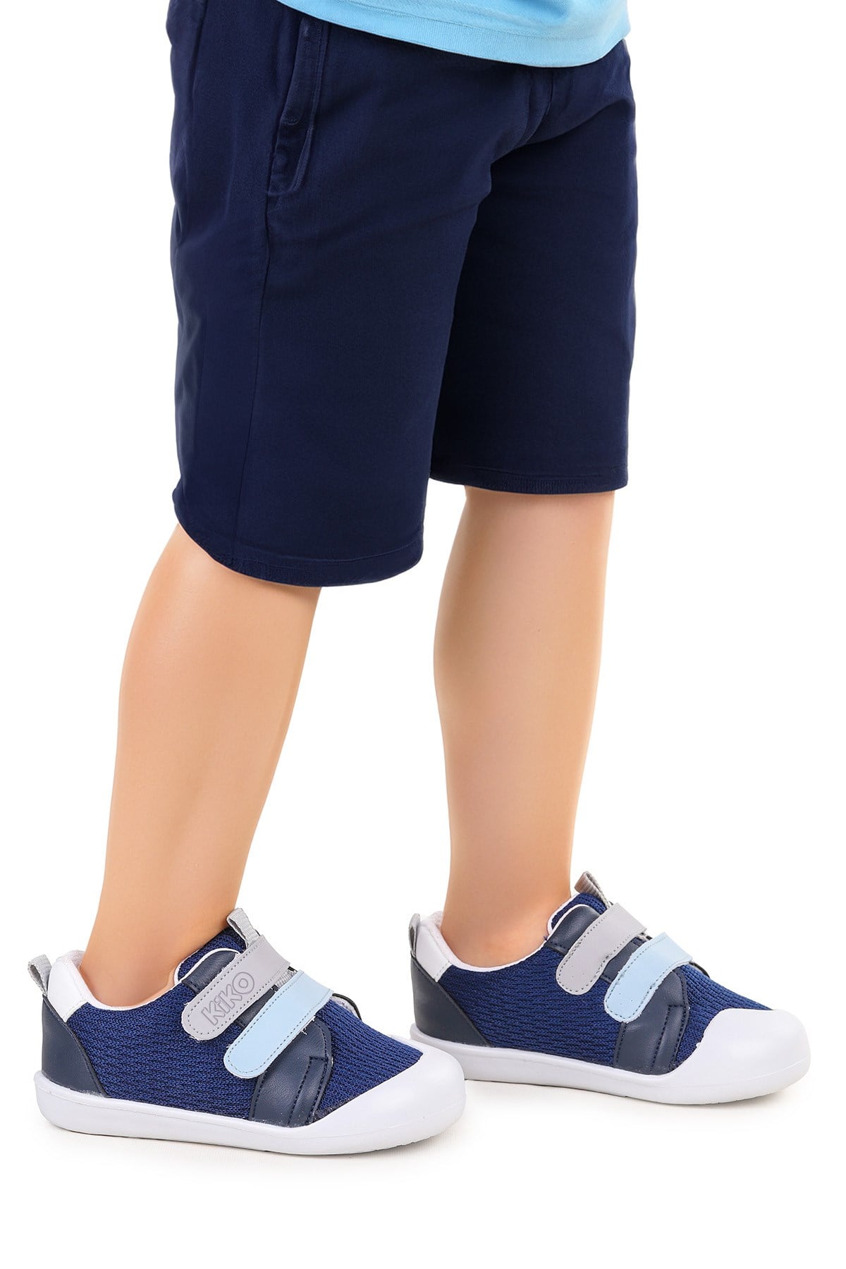 Textile İlk Adım Bebe Cırtlı Erkek Bebek Spor Ayakkabı Lacivert