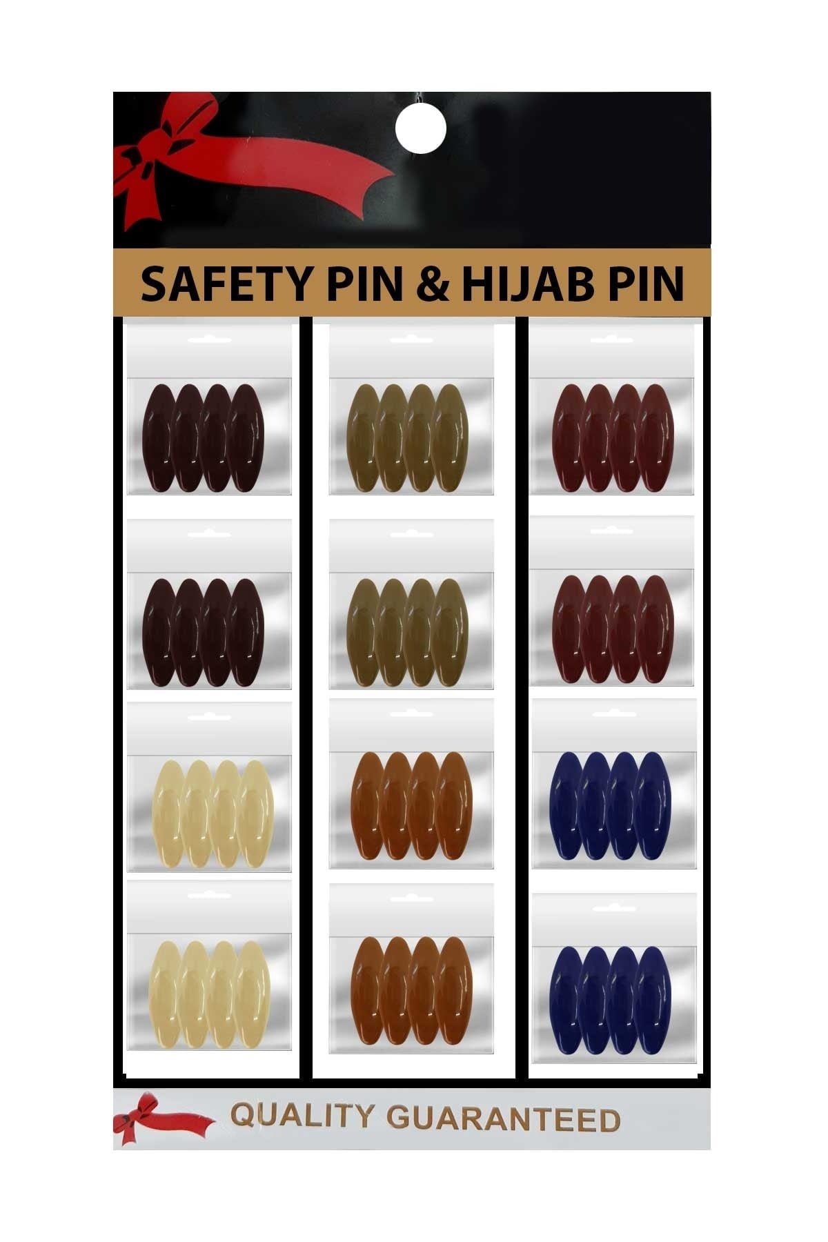 Başörtü İğnesi Safety Pins (48‘li)