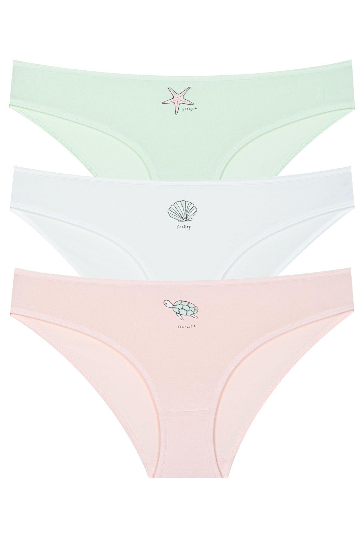 Berrak Bayan 3'lü Bikini -11370
