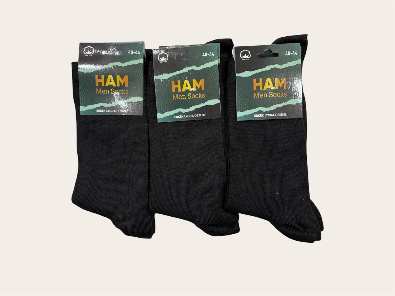 Ham Erkek Çorabı 4 Mevsim (12 Adet)
