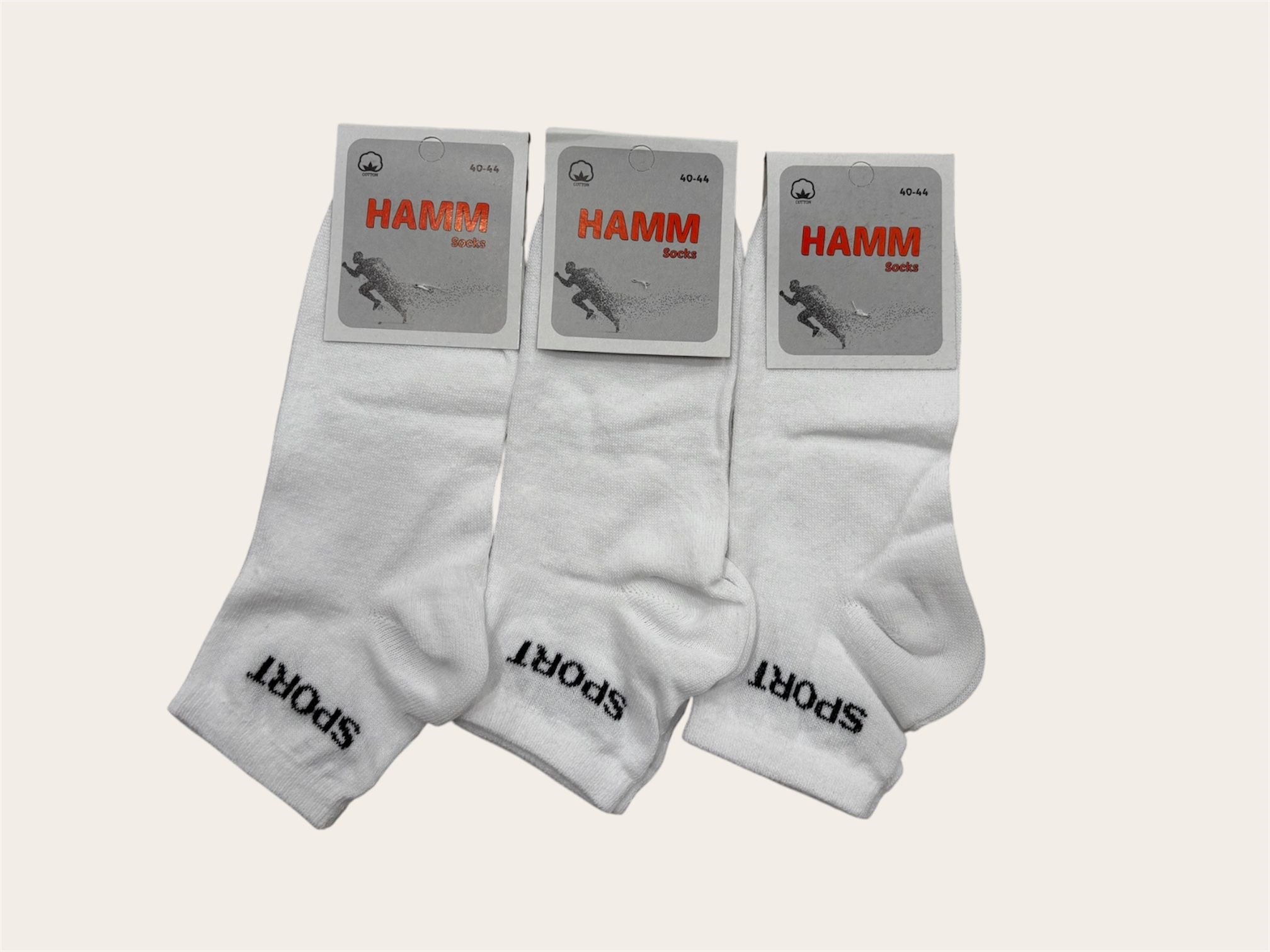 Ham Erkek Patik (12 Çift)
