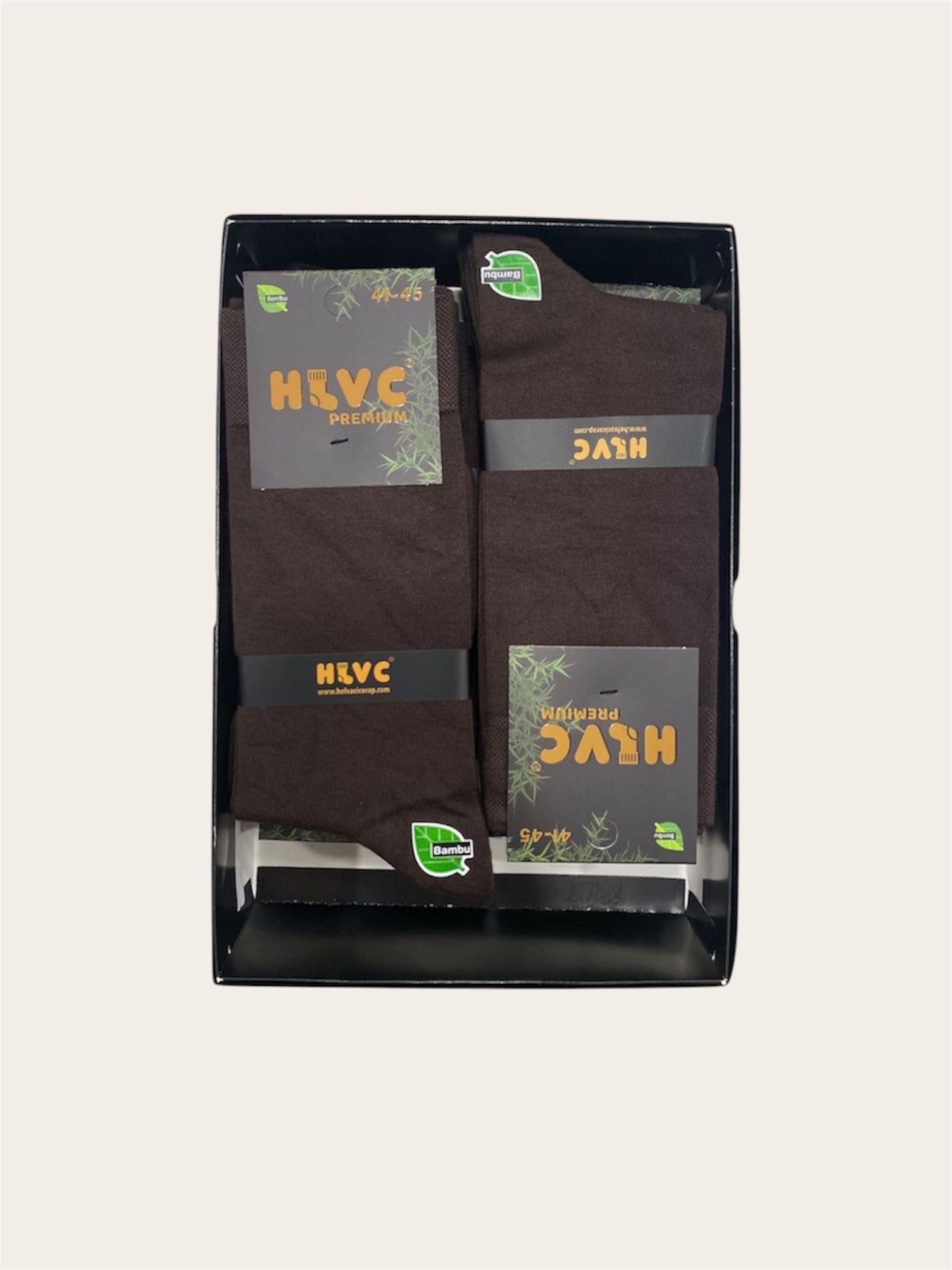 HLVC Erkek Bambu Çorap 4 Mevsim (12 Adet)