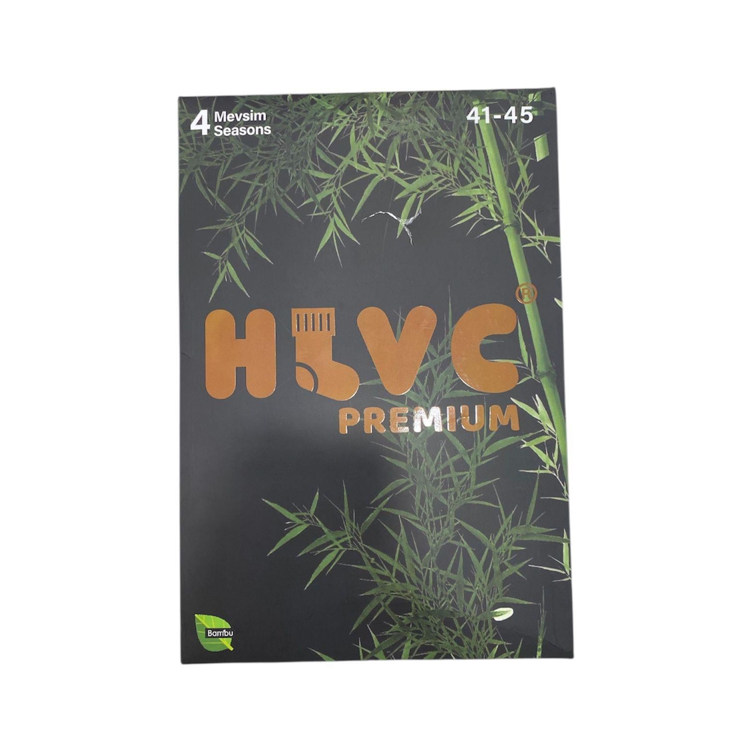 HLVC Erkek Bambu Çorap 4 Mevsim (12 Adet)