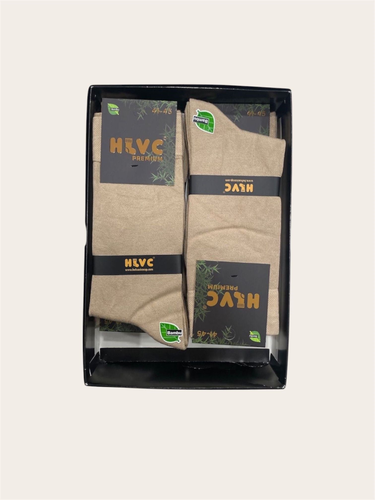HLVC Erkek Bambu Çorap 4 Mevsim (12 Adet)