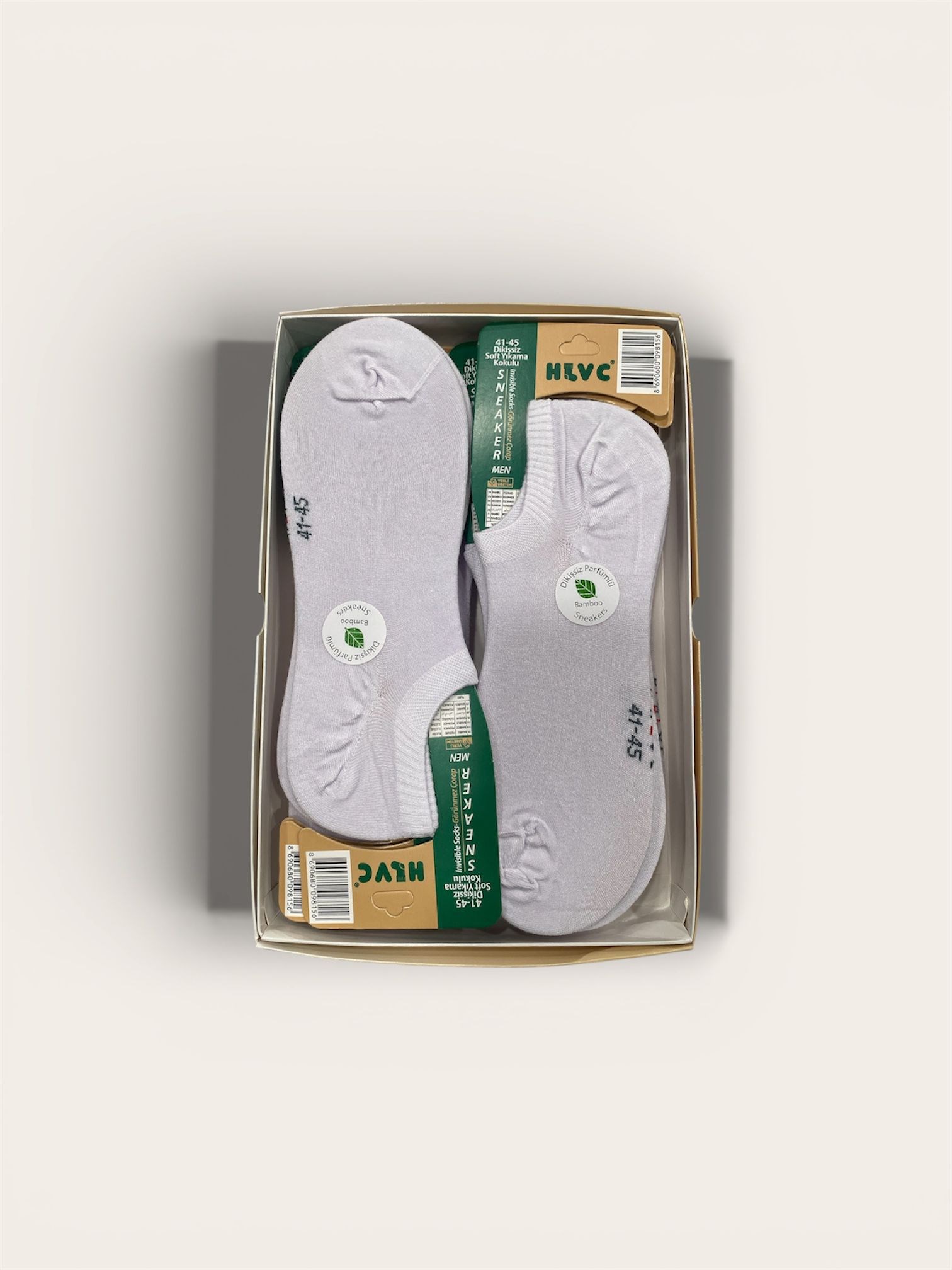 HLVC Erkek Bambu Sneaker Dikişsiz