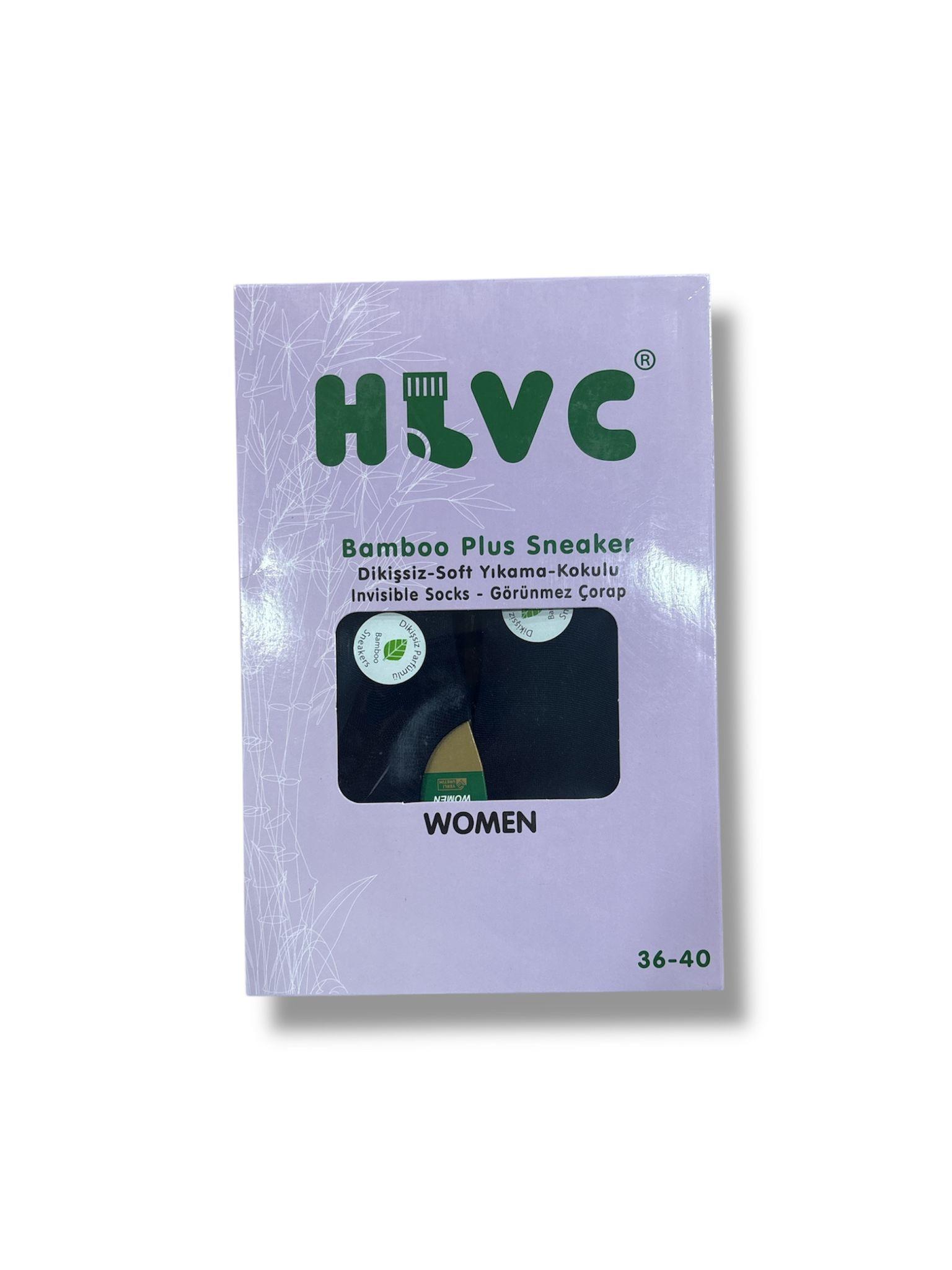 HLVC Kadın Bambu Sneakers Yıkamalı (12 Çift)