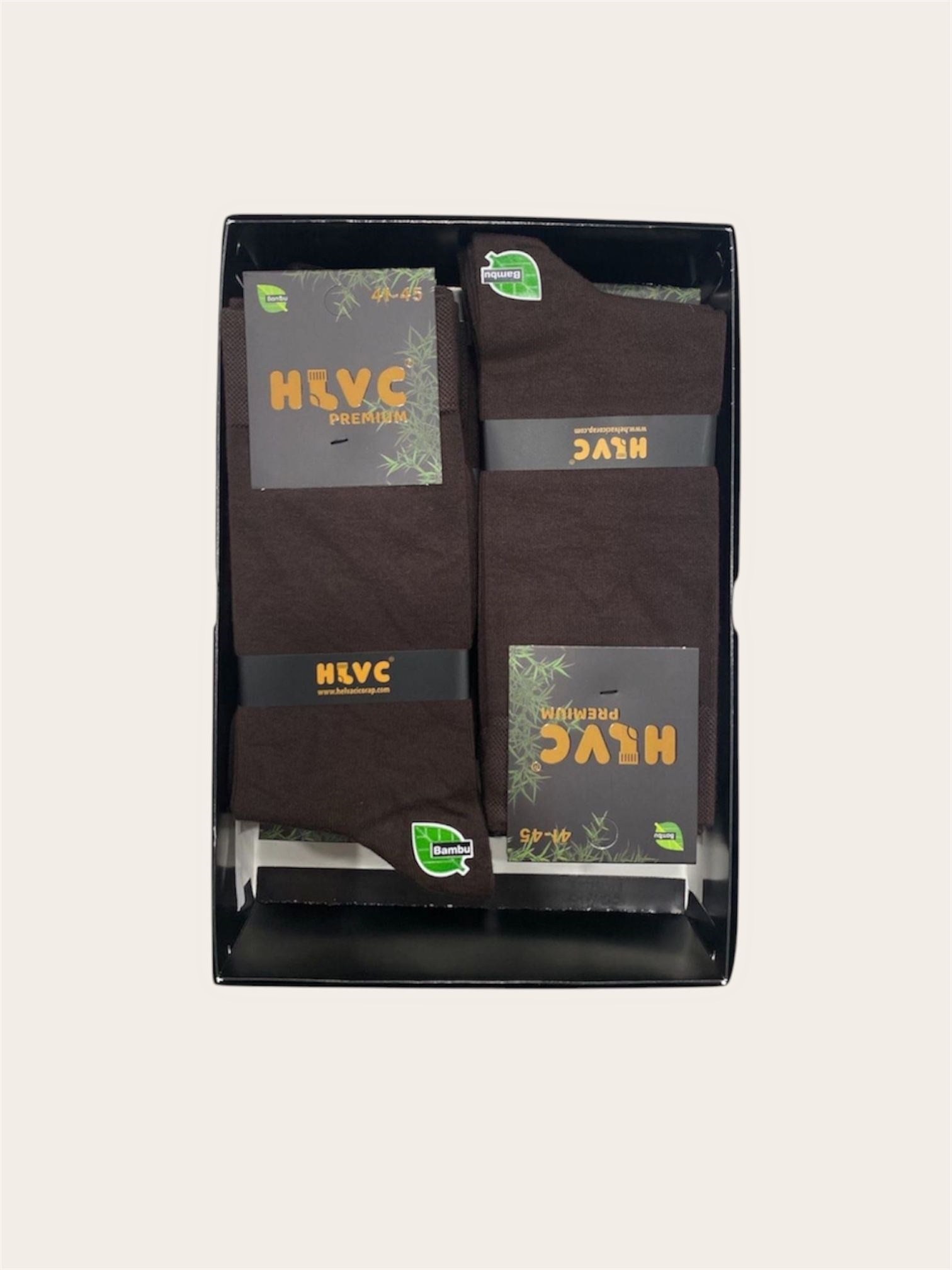 HLVC Erkek Bambu Çorap 4 Mevsim (12 Adet)