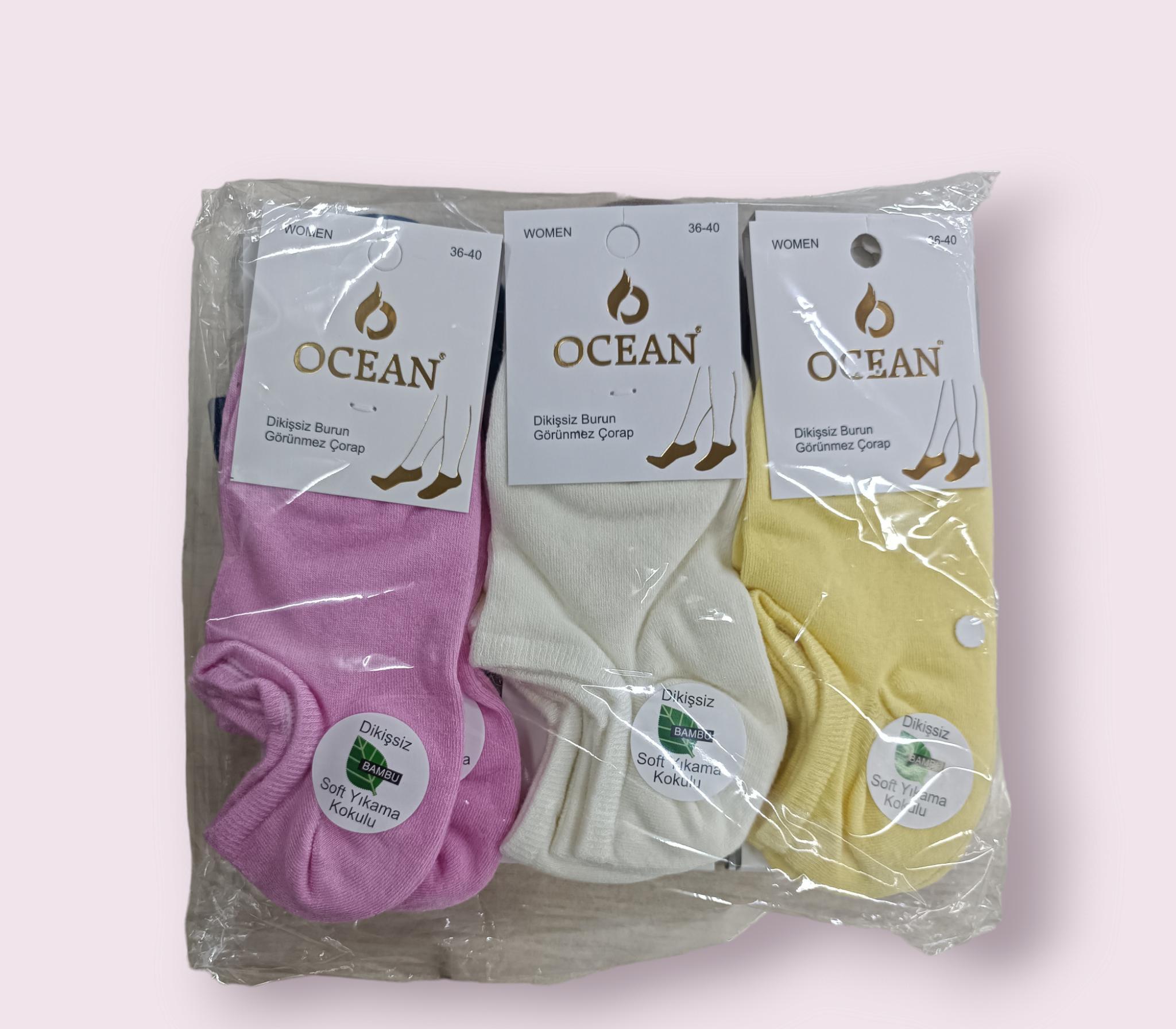 Ocean Bayan Kısa Sneakers (12 adet)
