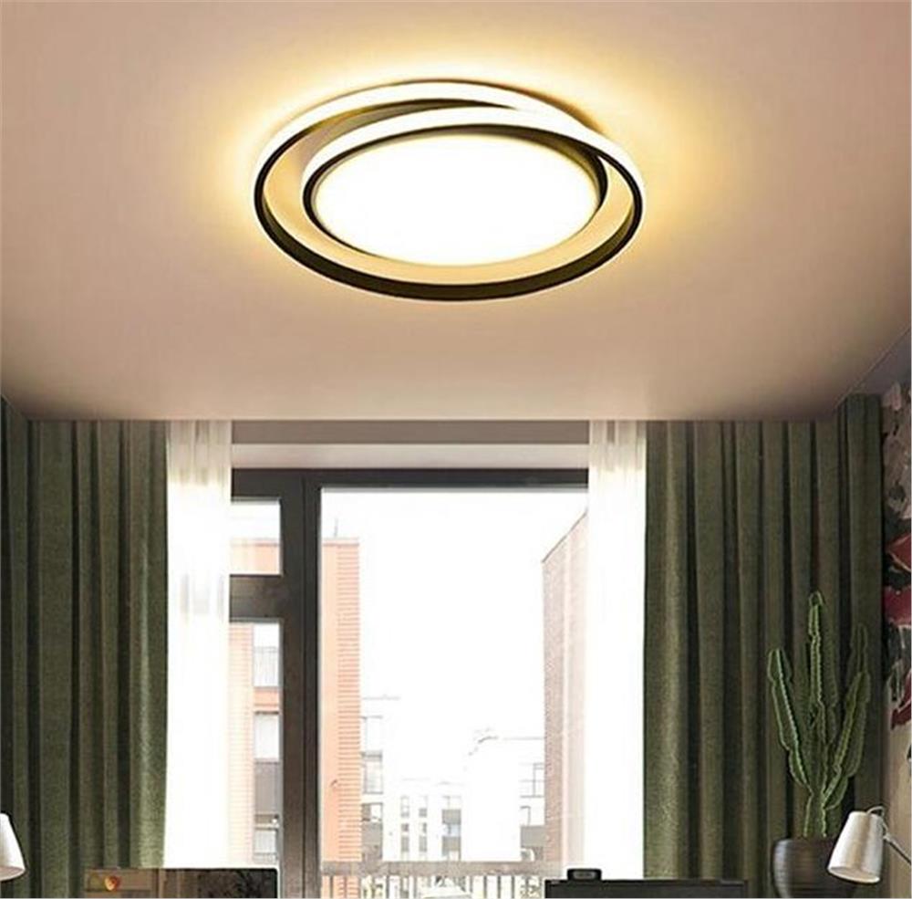 PLAFONYER LED AVİZEPLAFONYER LED AVİZE-43-SİYAH