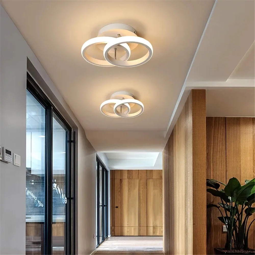 PLAFONYER LED AVİZEPLAFONYER LED AVİZE-52-ANTRASİT