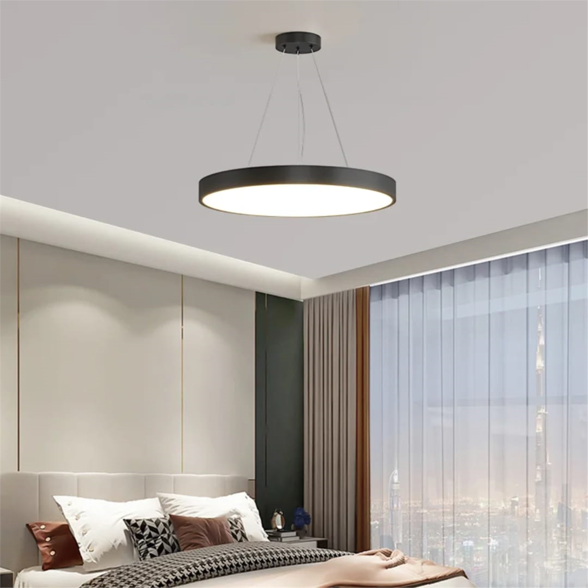 SARKIT LED AVİZESARKIT LED AVİZE-110-ESKİTME GOLD GÖVDE RENGİ