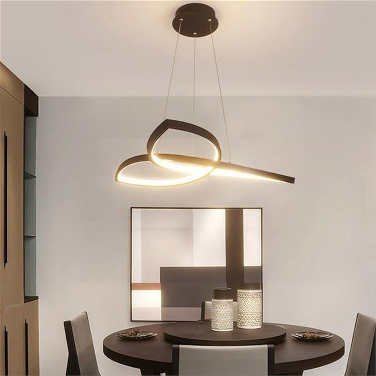 SARKIT LED AVİZESARKIT LED AVİZE-29-ANTRASİT GÖVDE