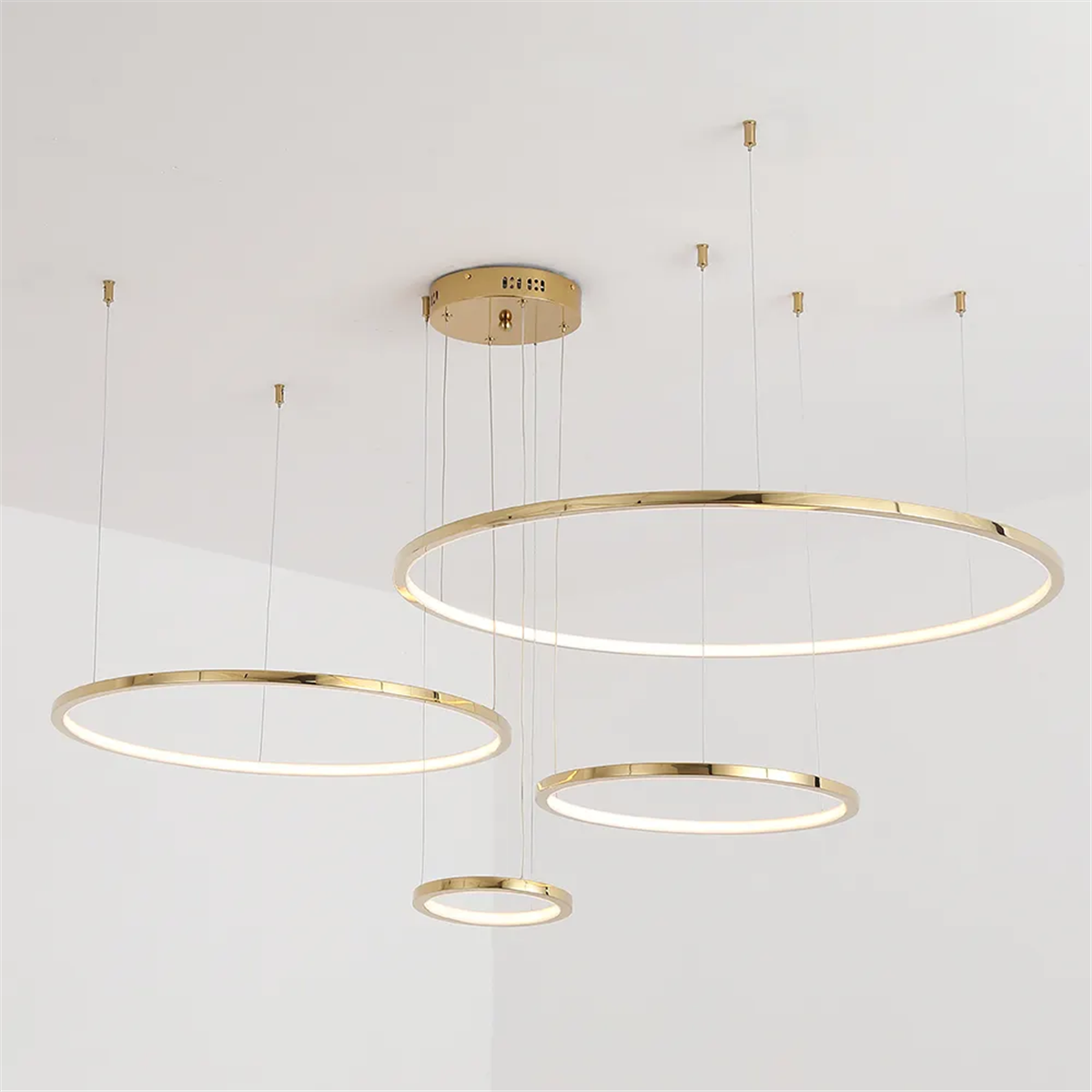 SARKIT LED AVİZESARKIT LED AVİZE-30-ESKİTME GOLD GÖVDE