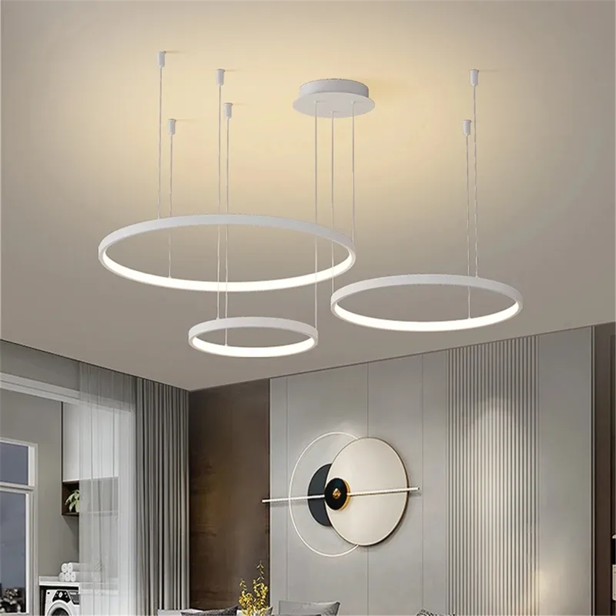 SARKIT LED AVİZESARKIT LED AVİZE-31-ANTRASİT GÖVDE