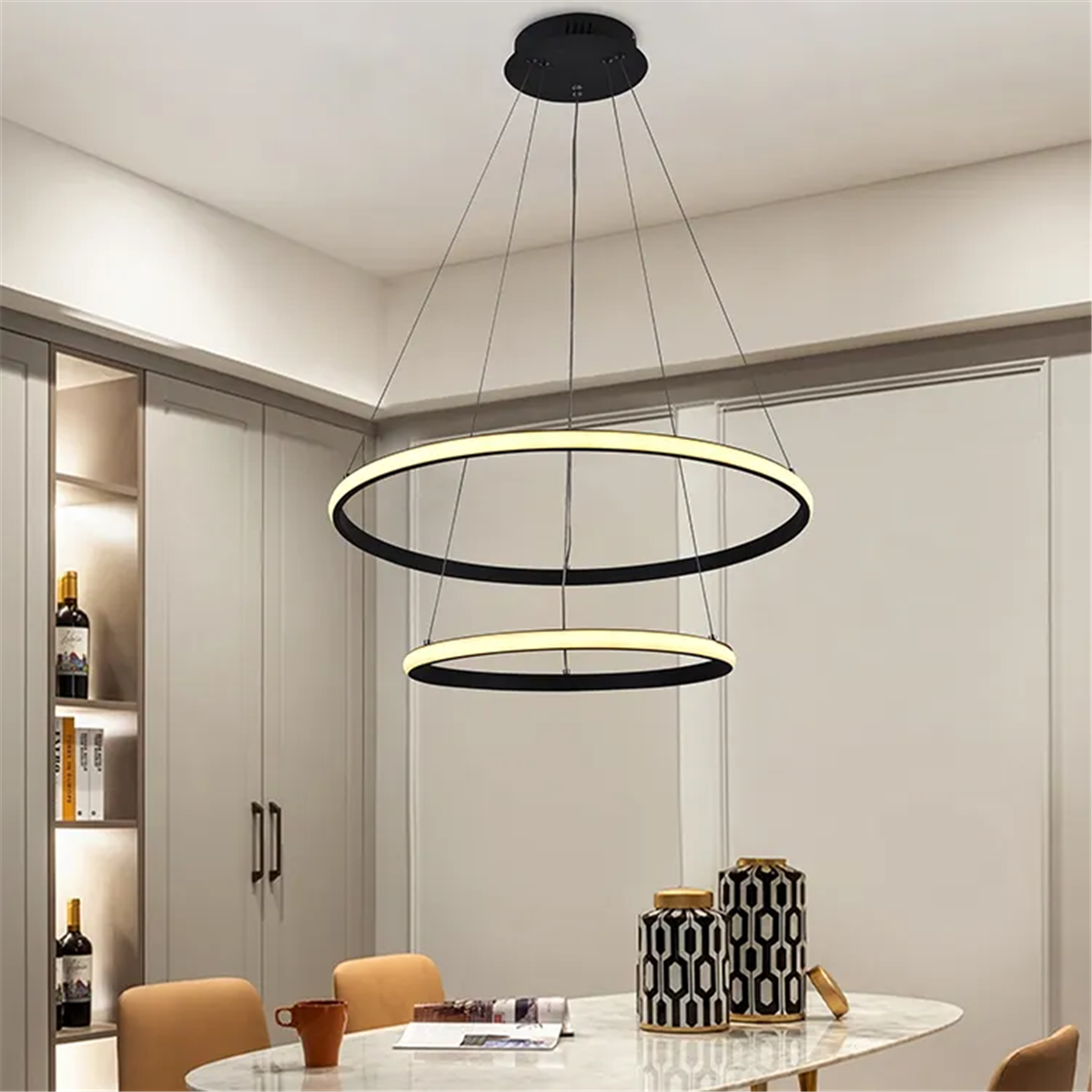 SARKIT LED AVİZESARKIT LED AVİZE-35-ESKİTME GOLD GÖVDE