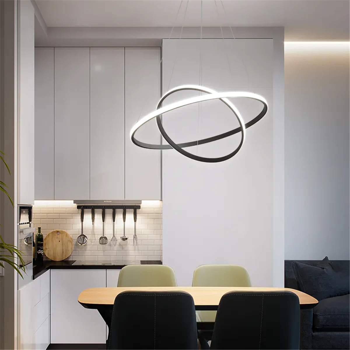 SARKIT LED AVİZESARKIT LED AVİZE-35-ESKİTME GOLD GÖVDE