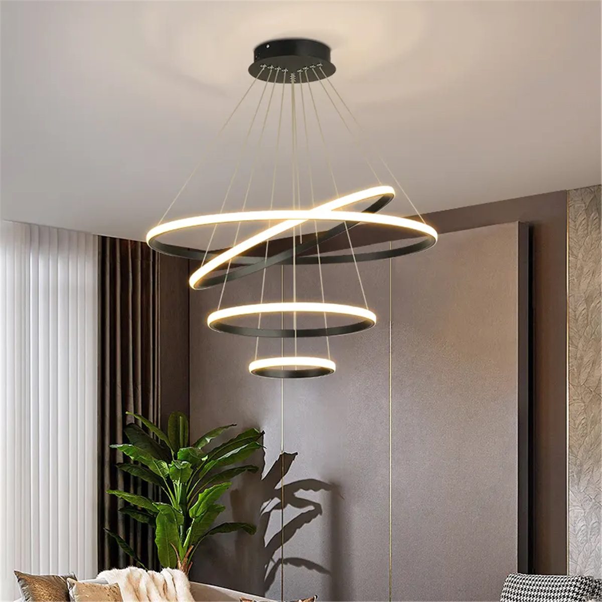 SARKIT LED AVİZESARKIT LED AVİZE-37-ESKİTME GOLD GÖVDE