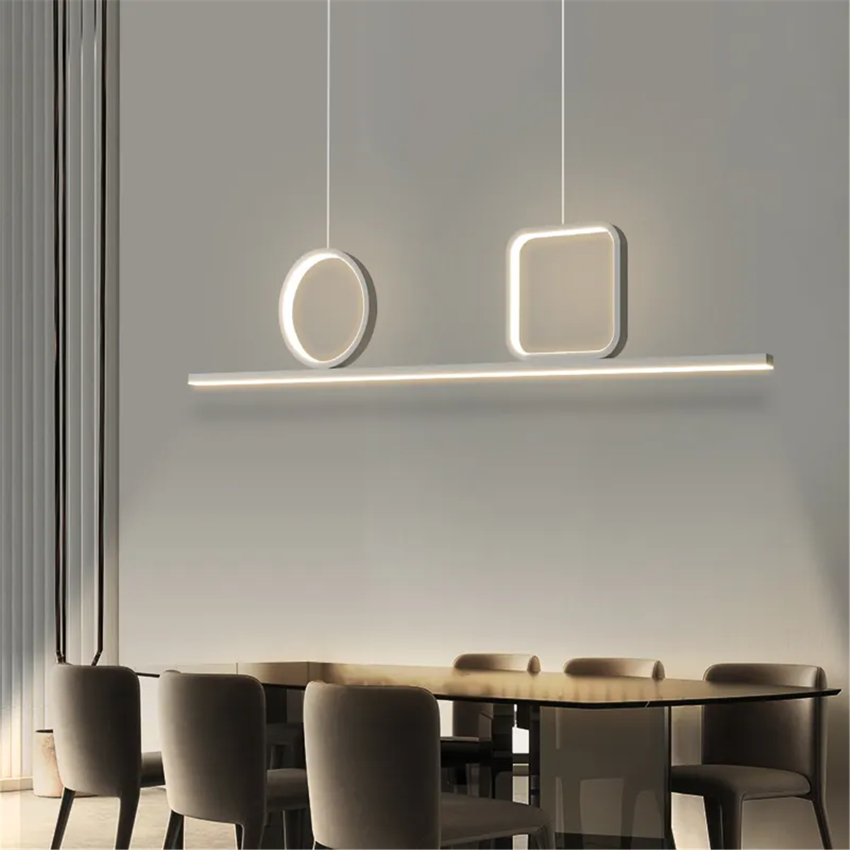 SARKIT LED AVİZESARKIT LED AVİZE-51-SİYAH GÖVDE