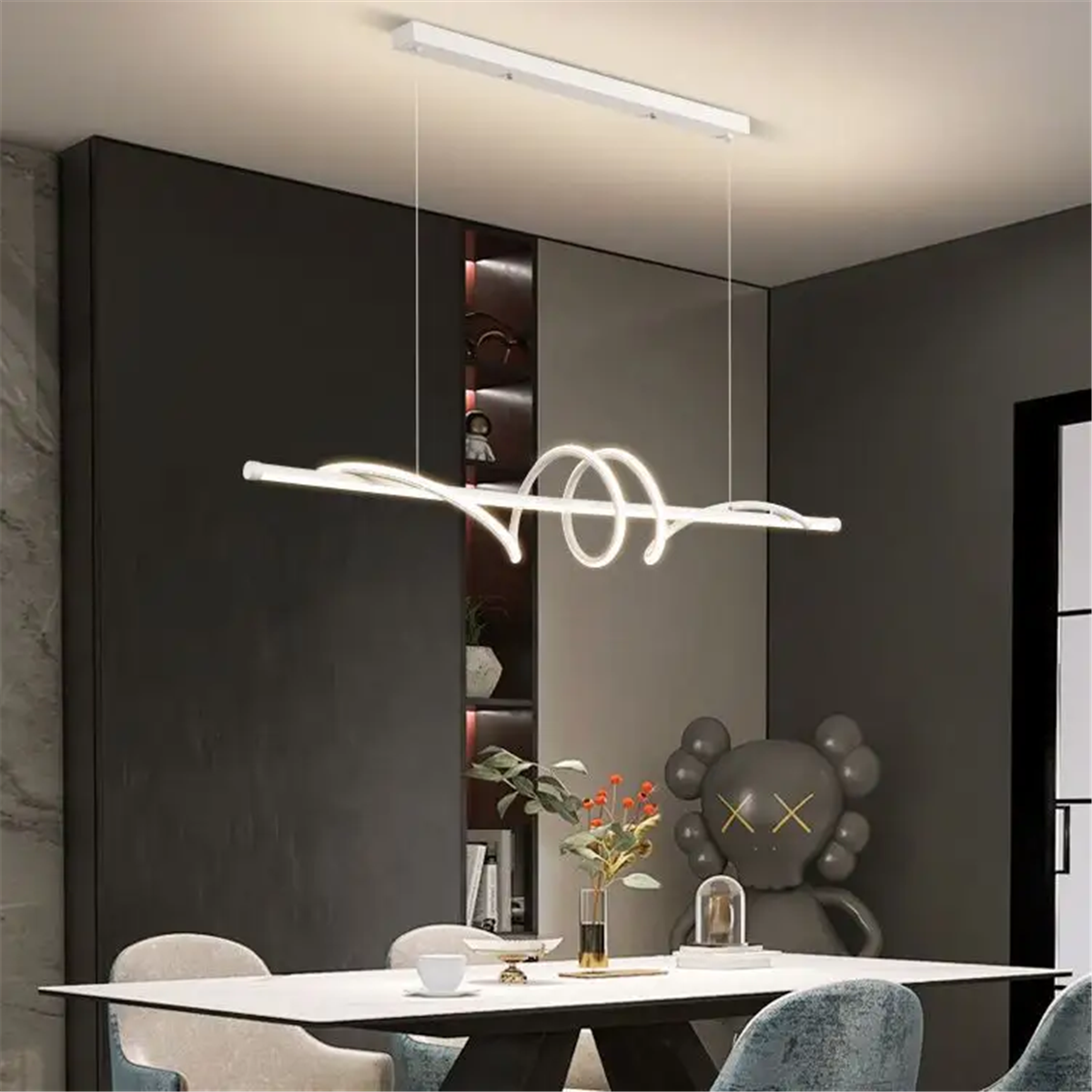 SARKIT LED AVİZESARKIT LED AVİZE-86-ESKİTME GOLD GÖVDE