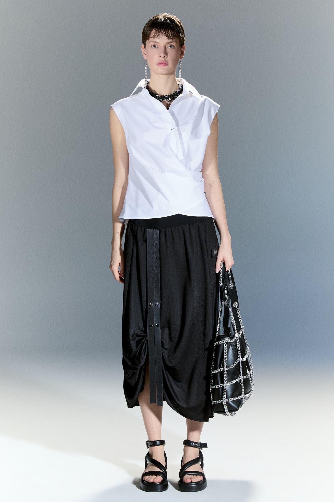 ALE BEYAZ TASARIM GÖMLEK