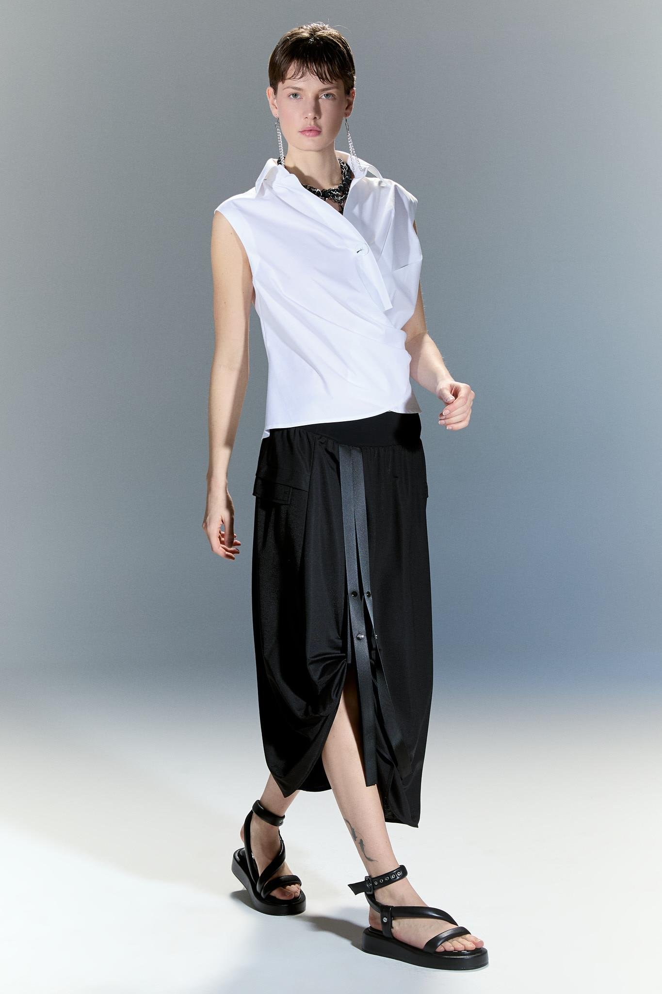 ALE BEYAZ TASARIM GÖMLEK