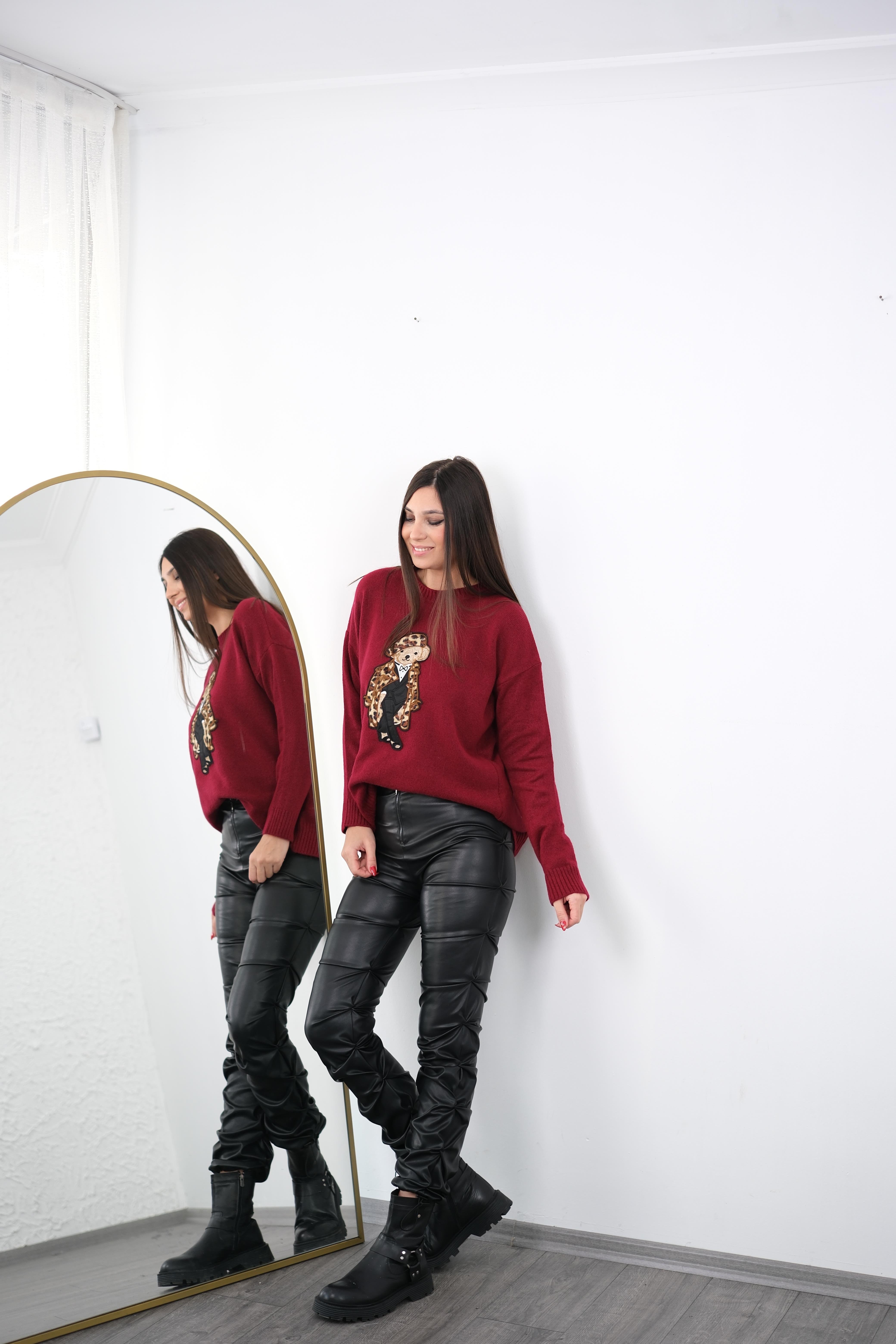 BEAR AYICIKLI BORDO KAZAK