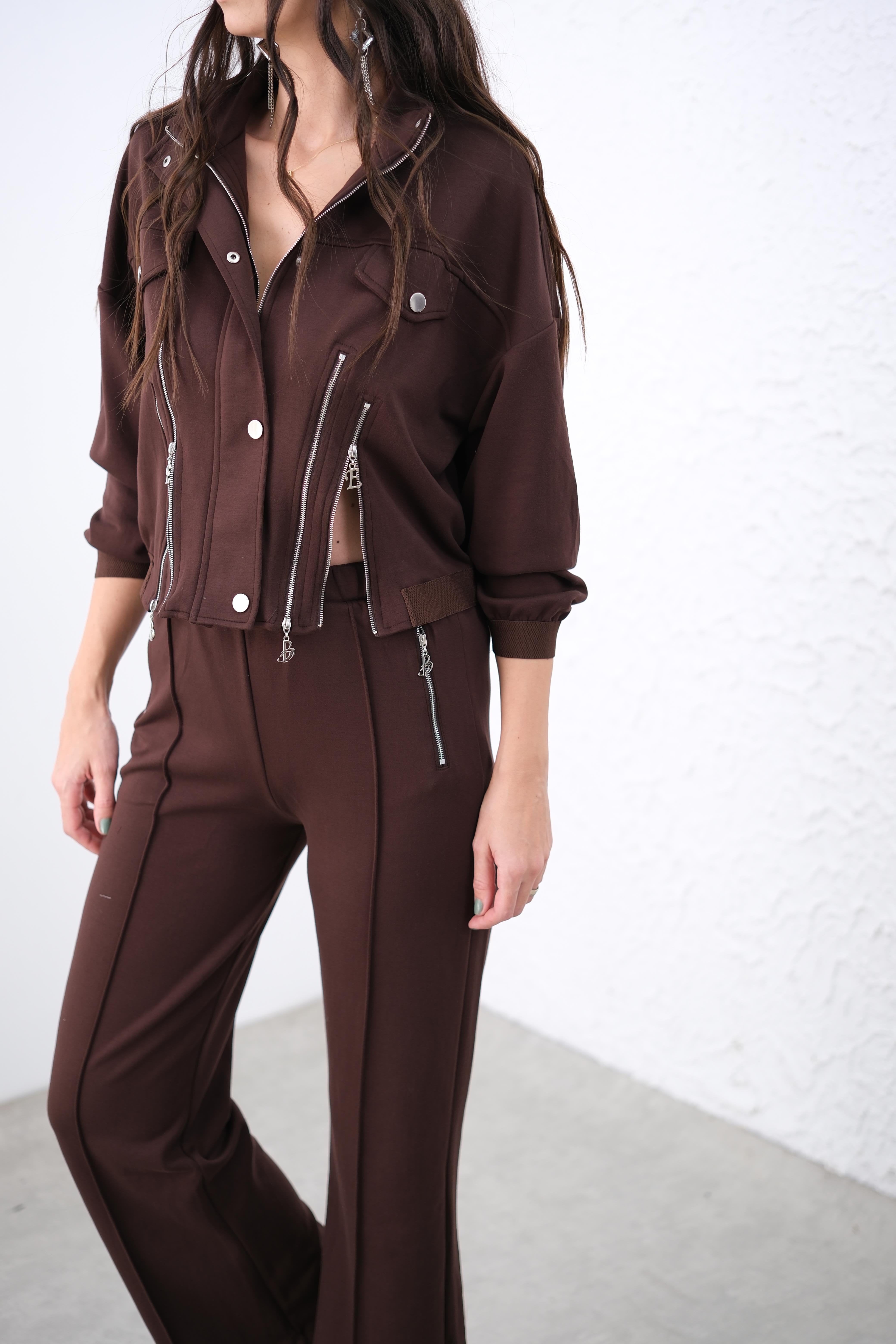 BEBİ TASARIM KAHVE MODAL TAKIM