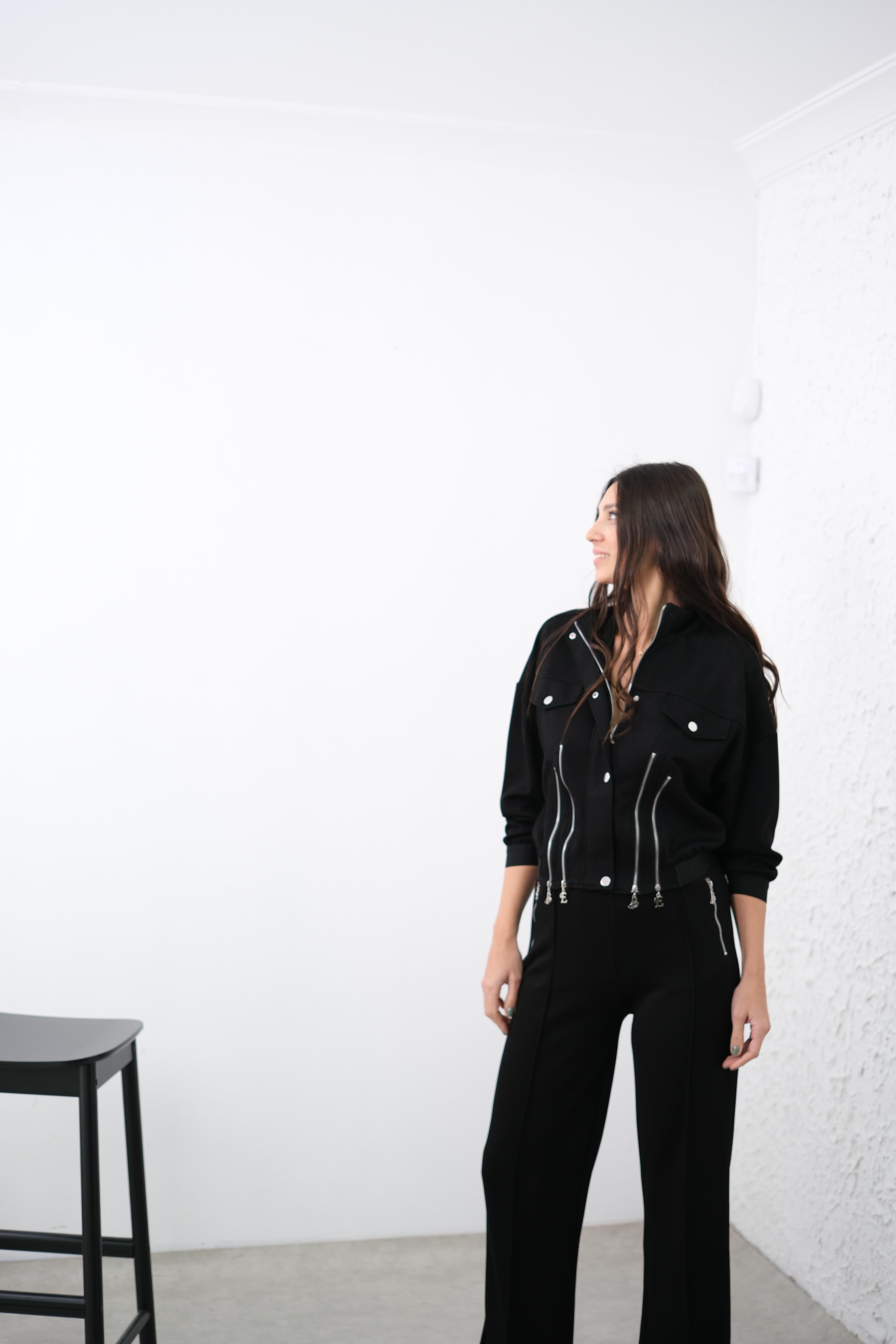 BEBİ TASARIM SİYAH MODAL TAKIM