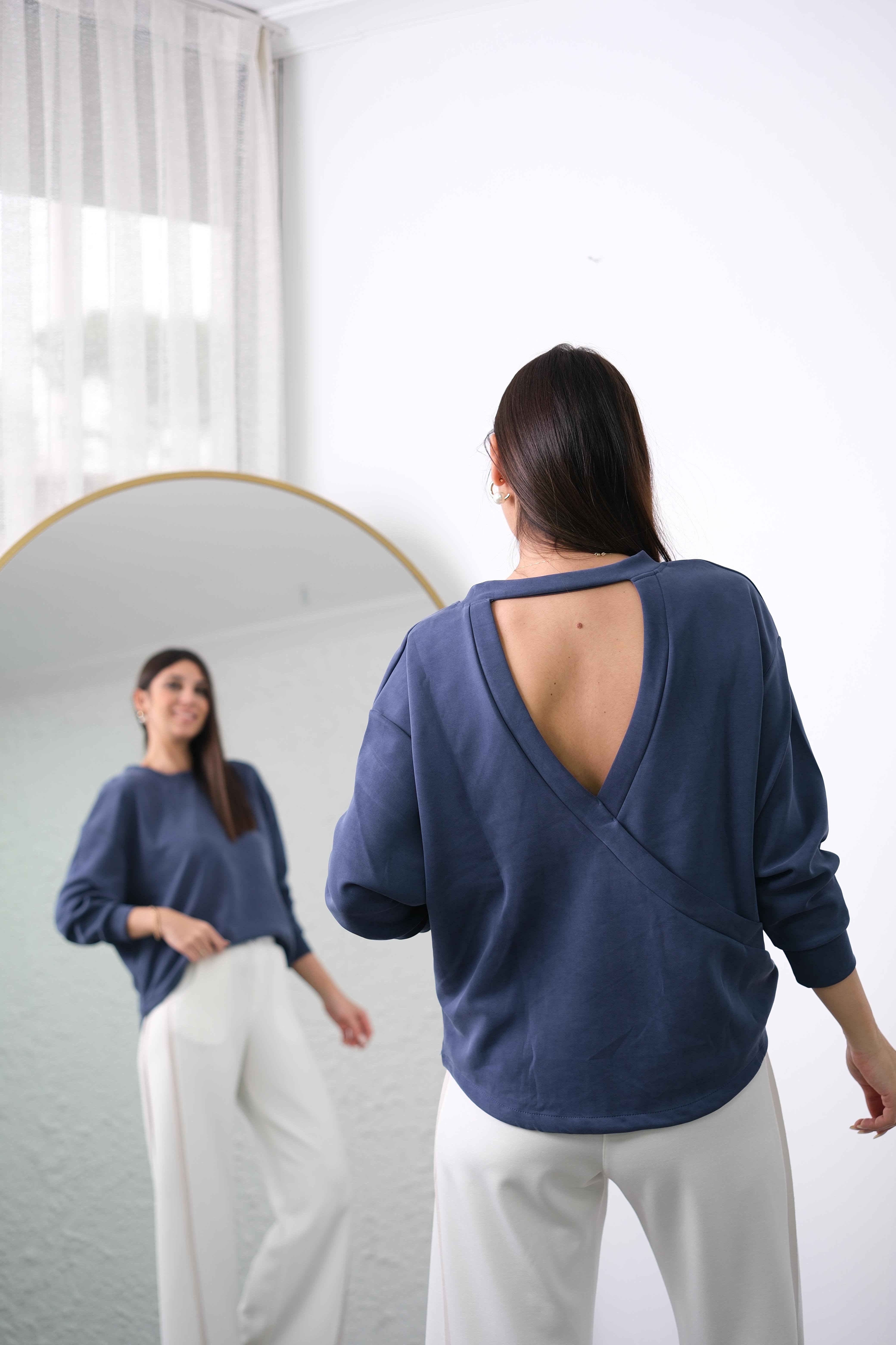CELA İNDİGO MODAL SWEAT