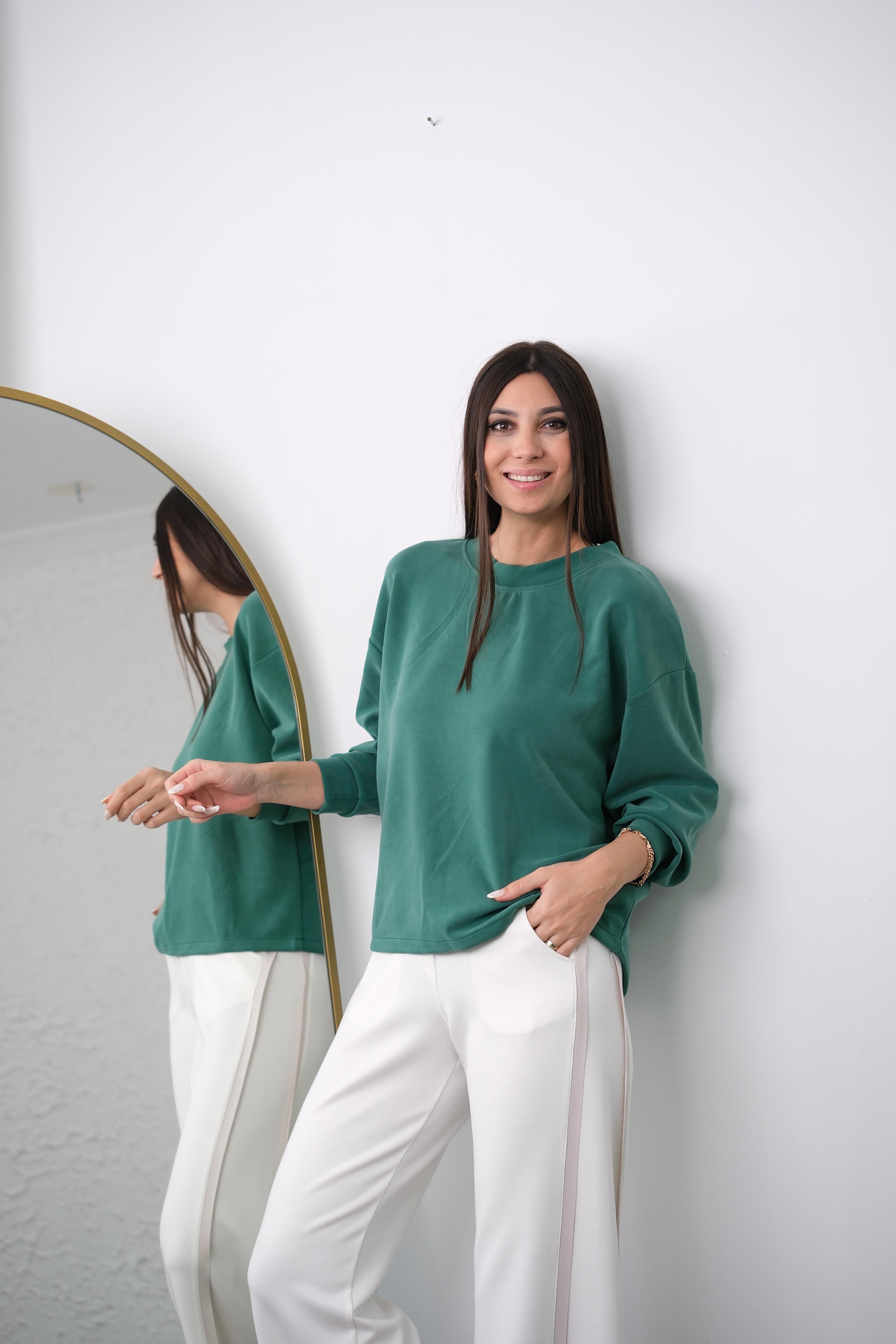 CELA YEŞİL MODAL SWEAT