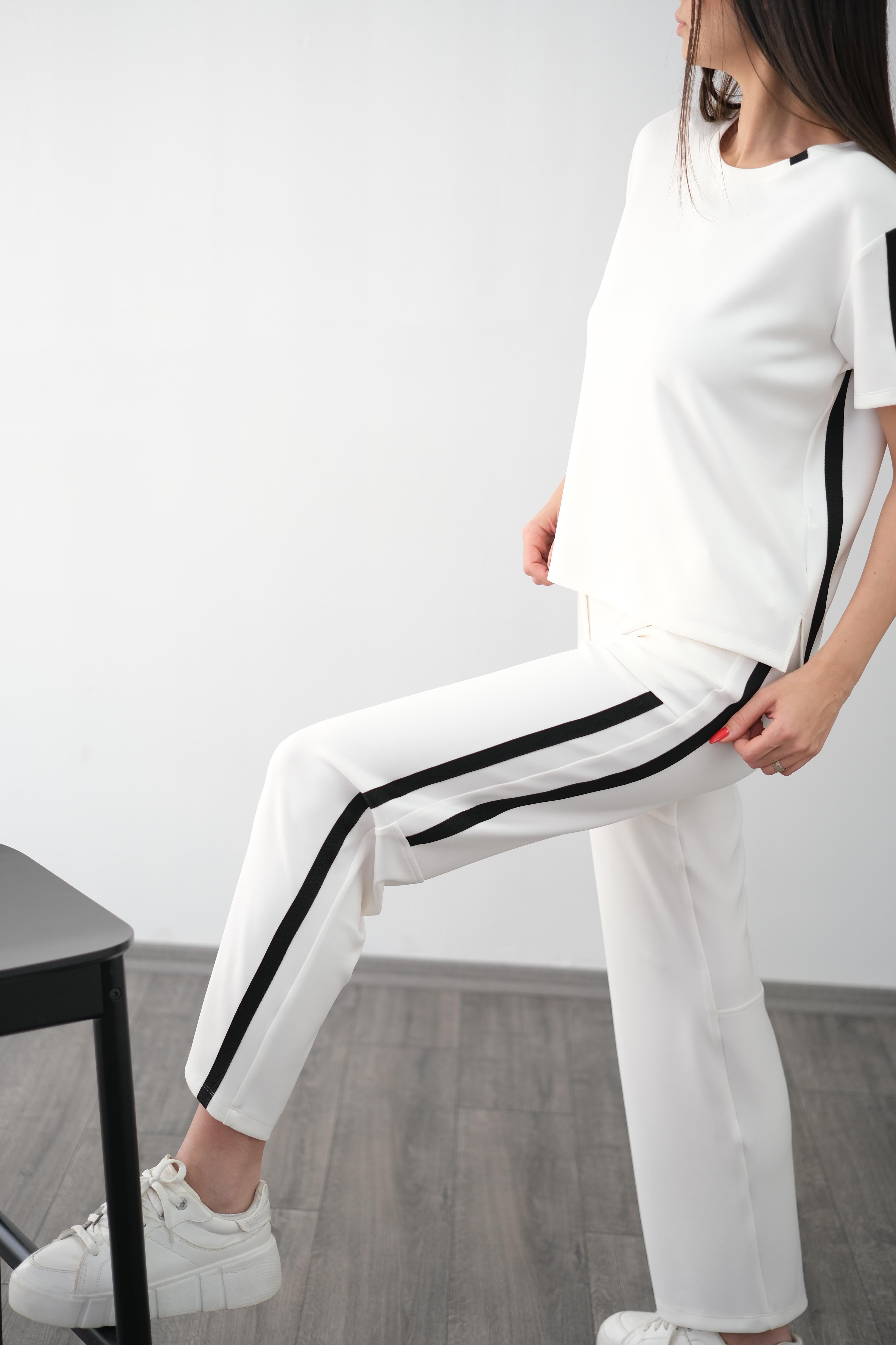 CHARLES MODAL BEYAZ PANTOLON