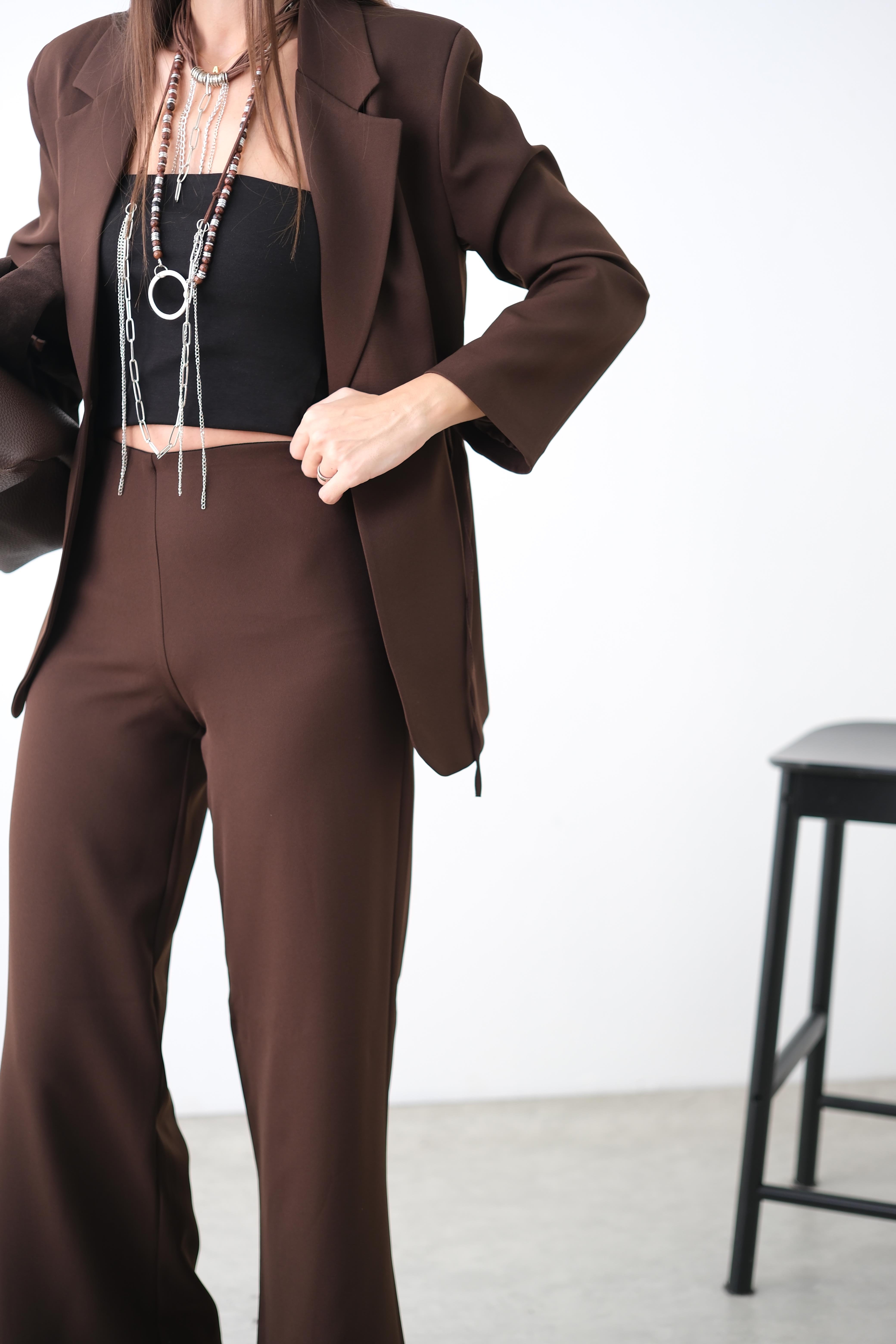 DREAM KAHVE BLAZER TAKIM