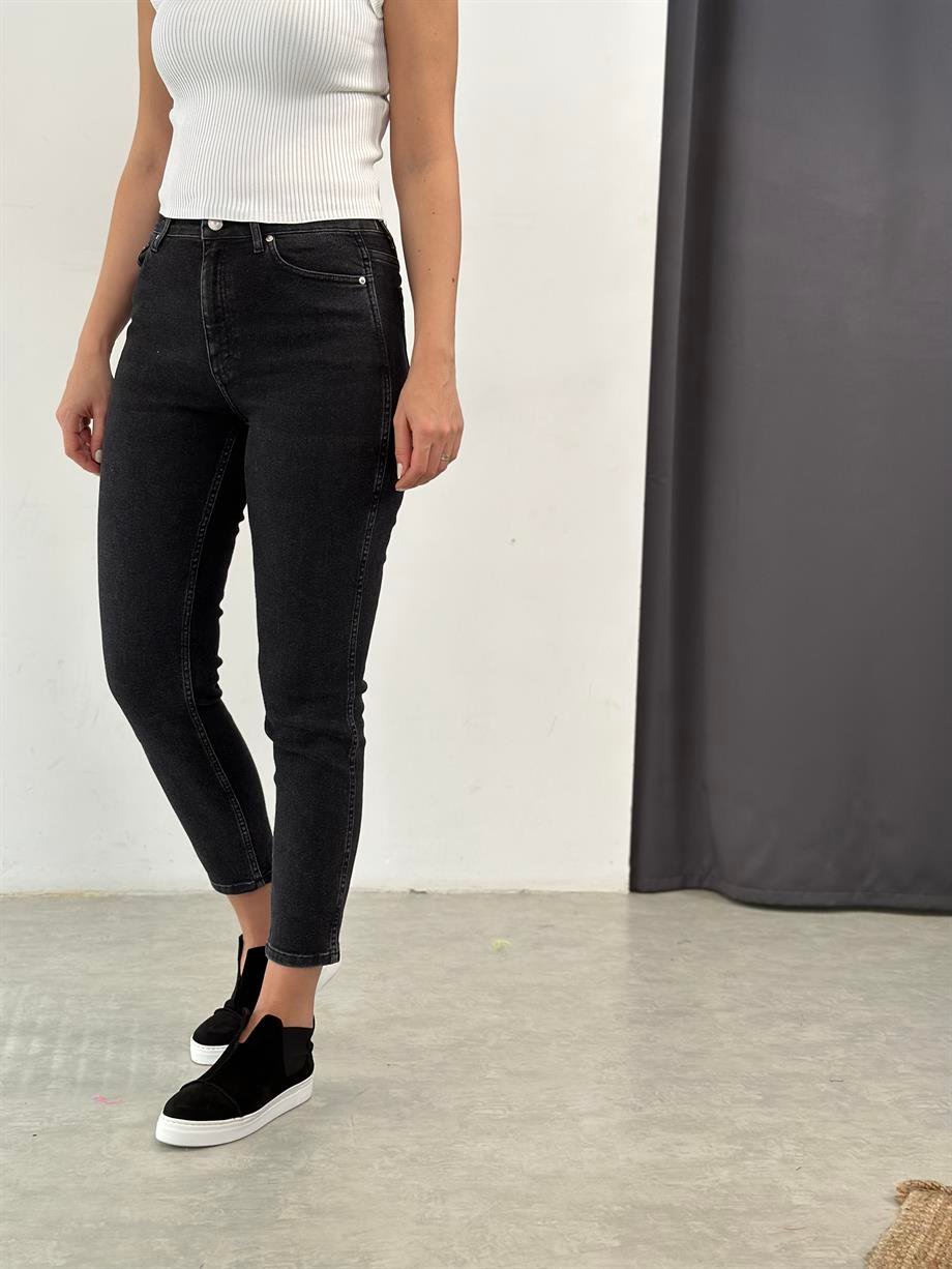 GEST KOYU ANTRASİT JEAN