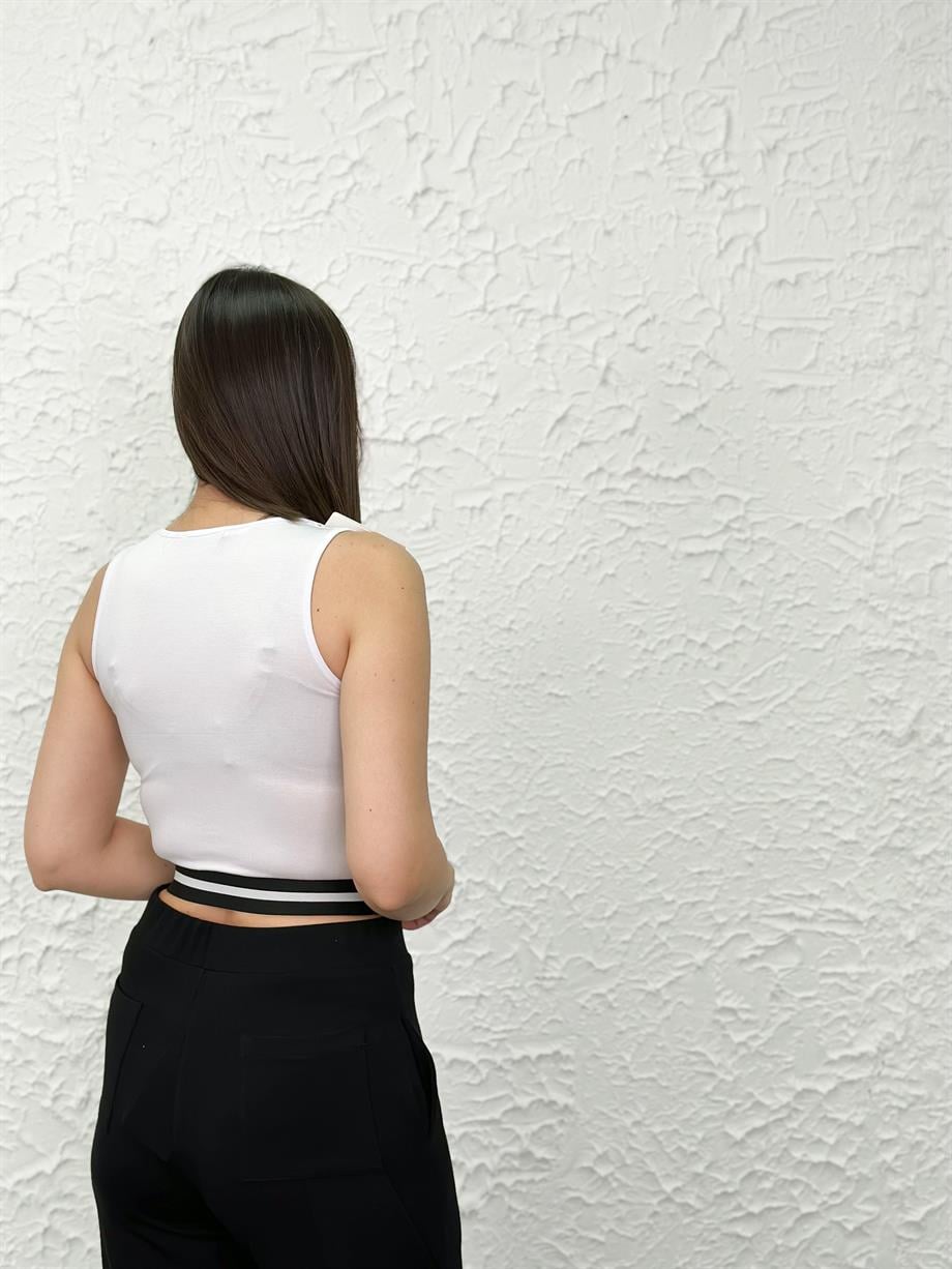HODE BEYAZ CROP