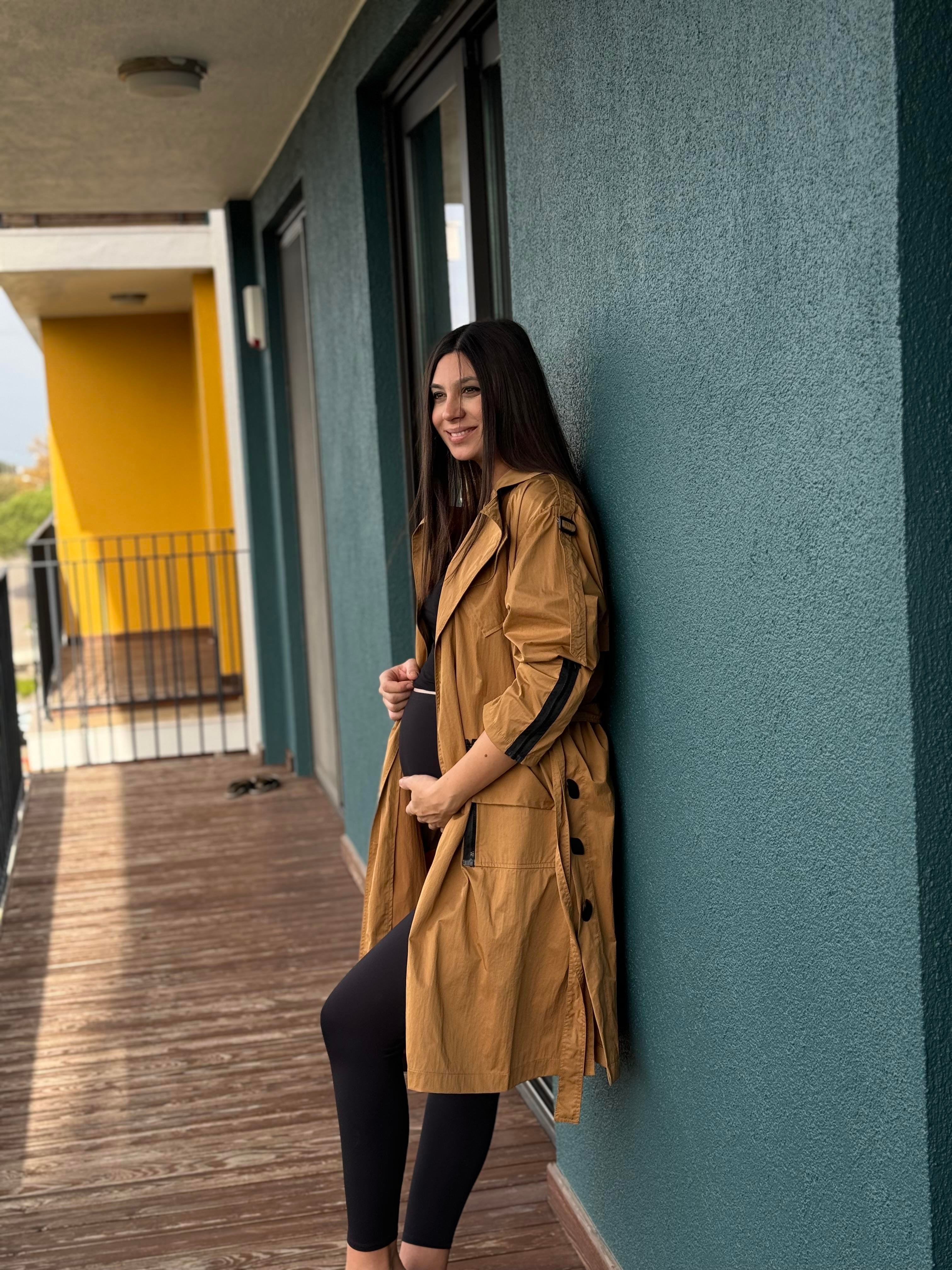 JADE CAMEL TASARIM TRENÇKOT